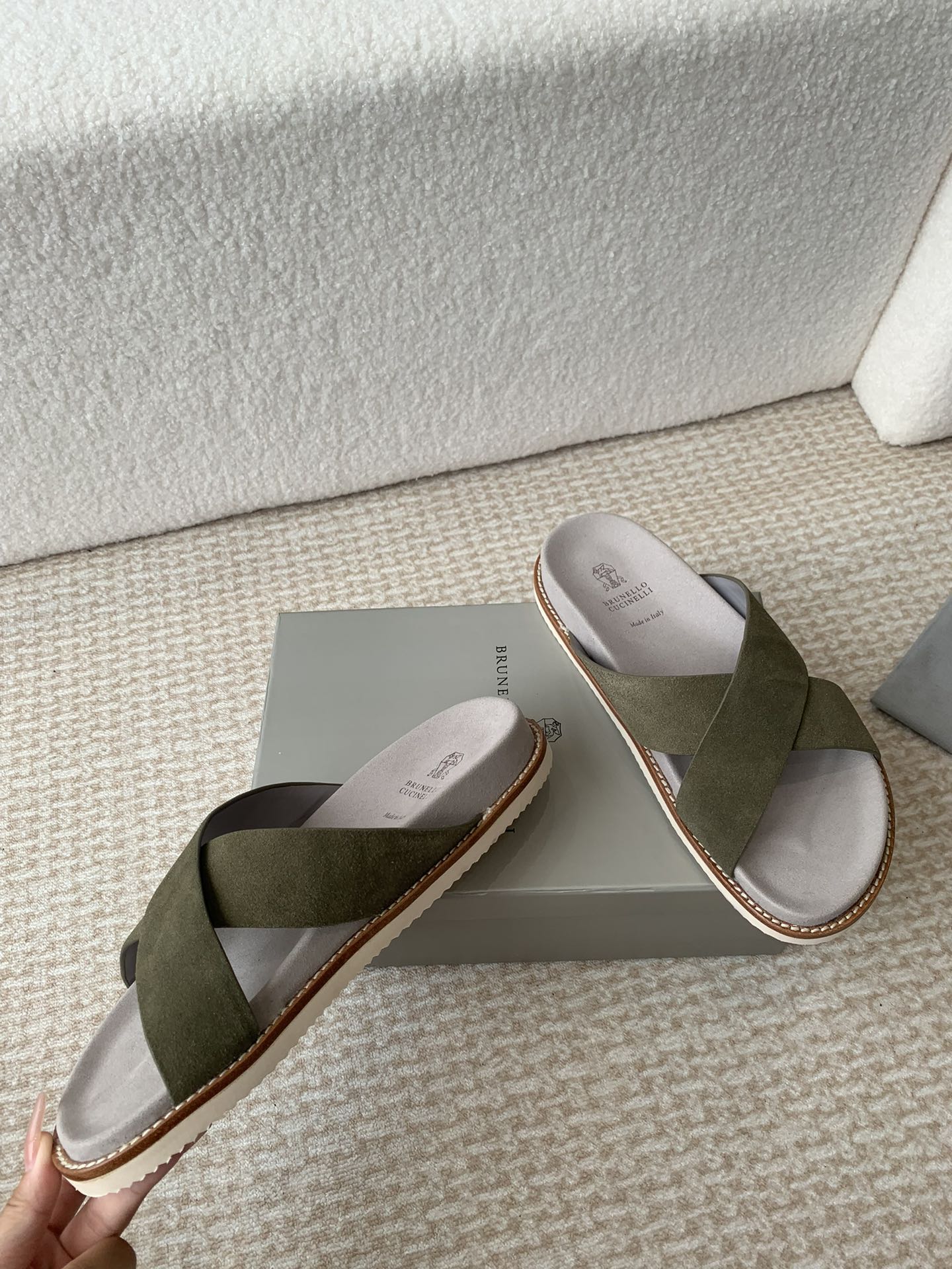 Brunello Cucinelli Brunello Cucinelli BC 24ss新款系列 博肯拖鞋