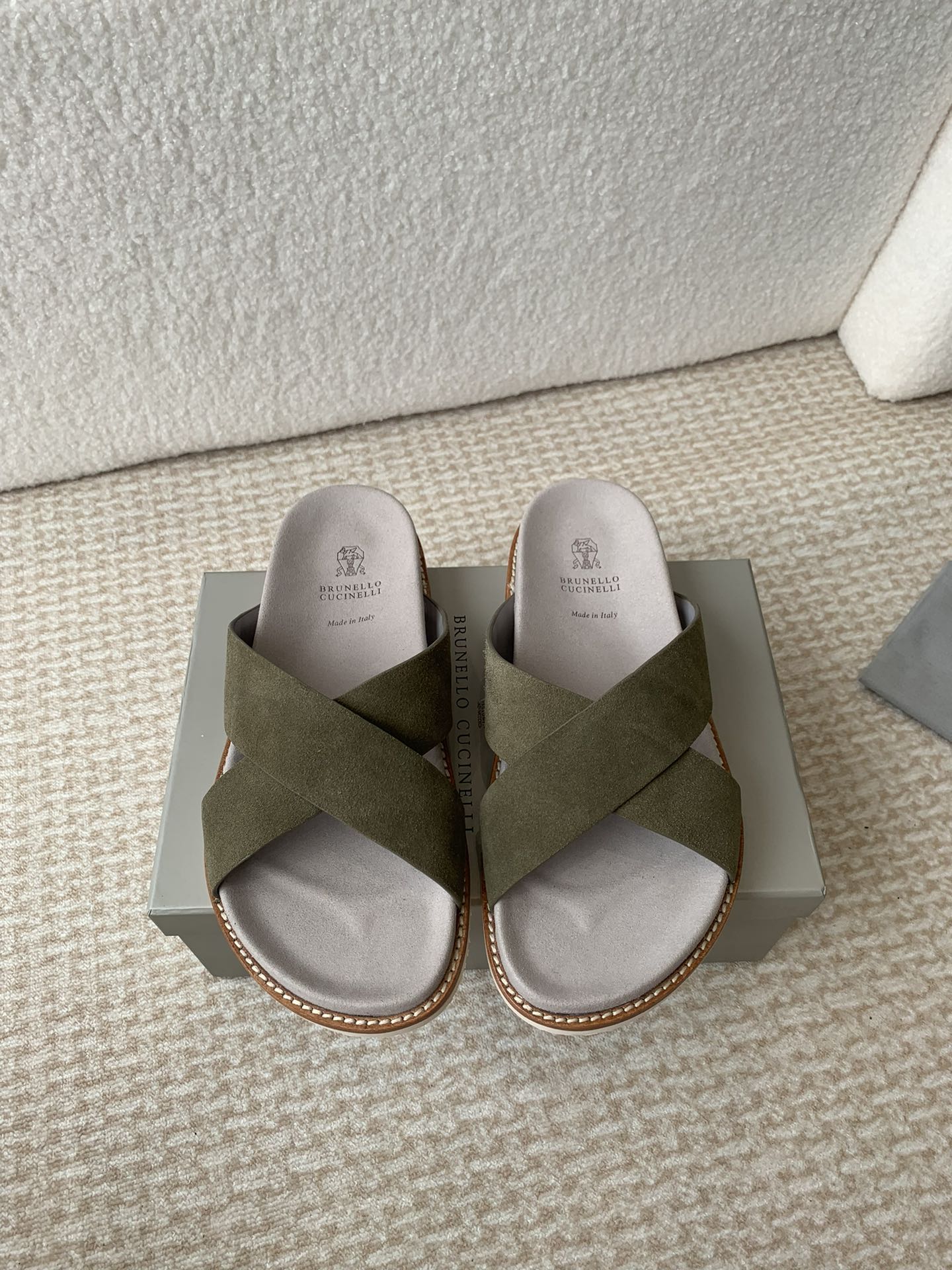 Brunello Cucinelli Brunello Cucinelli BC 24ss新款系列 博肯拖鞋