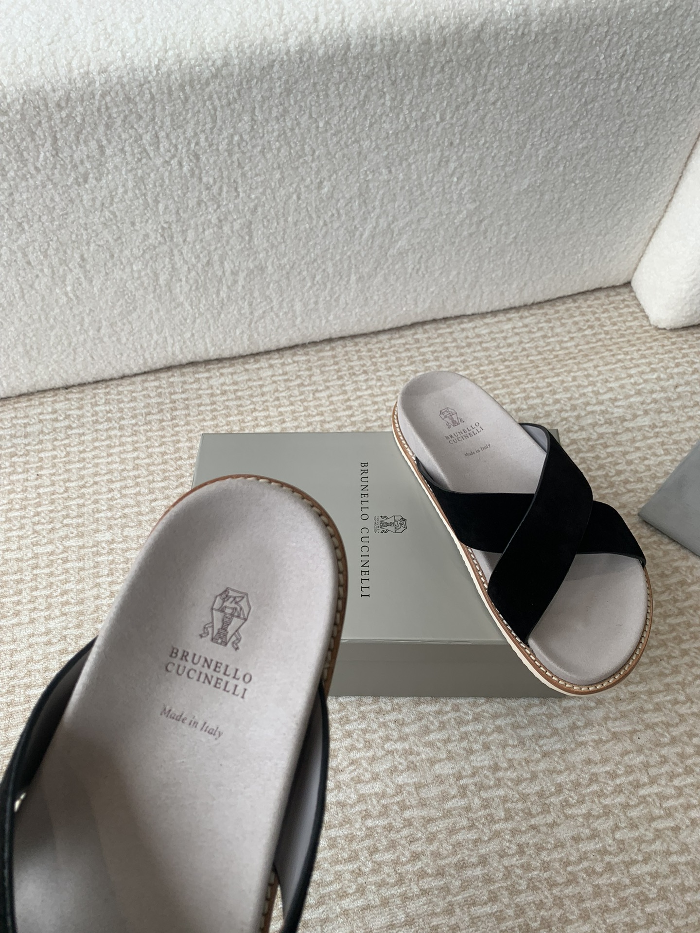 Brunello Cucinelli Brunello Cucinelli BC 24ss新款系列 博肯拖鞋