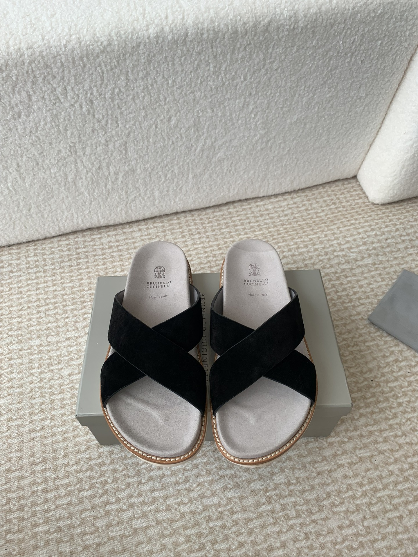 Brunello Cucinelli Brunello Cucinelli BC 24ss新款系列 博肯拖鞋