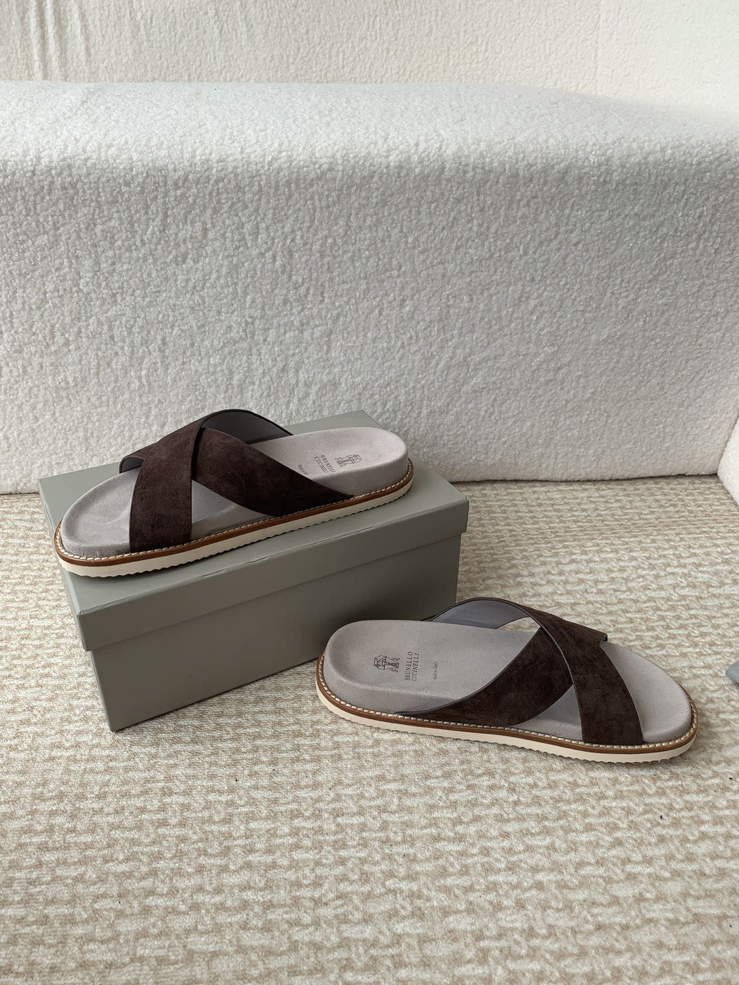 Brunello Cucinelli Brunello Cucinelli BC 24ss新款系列 博肯拖鞋