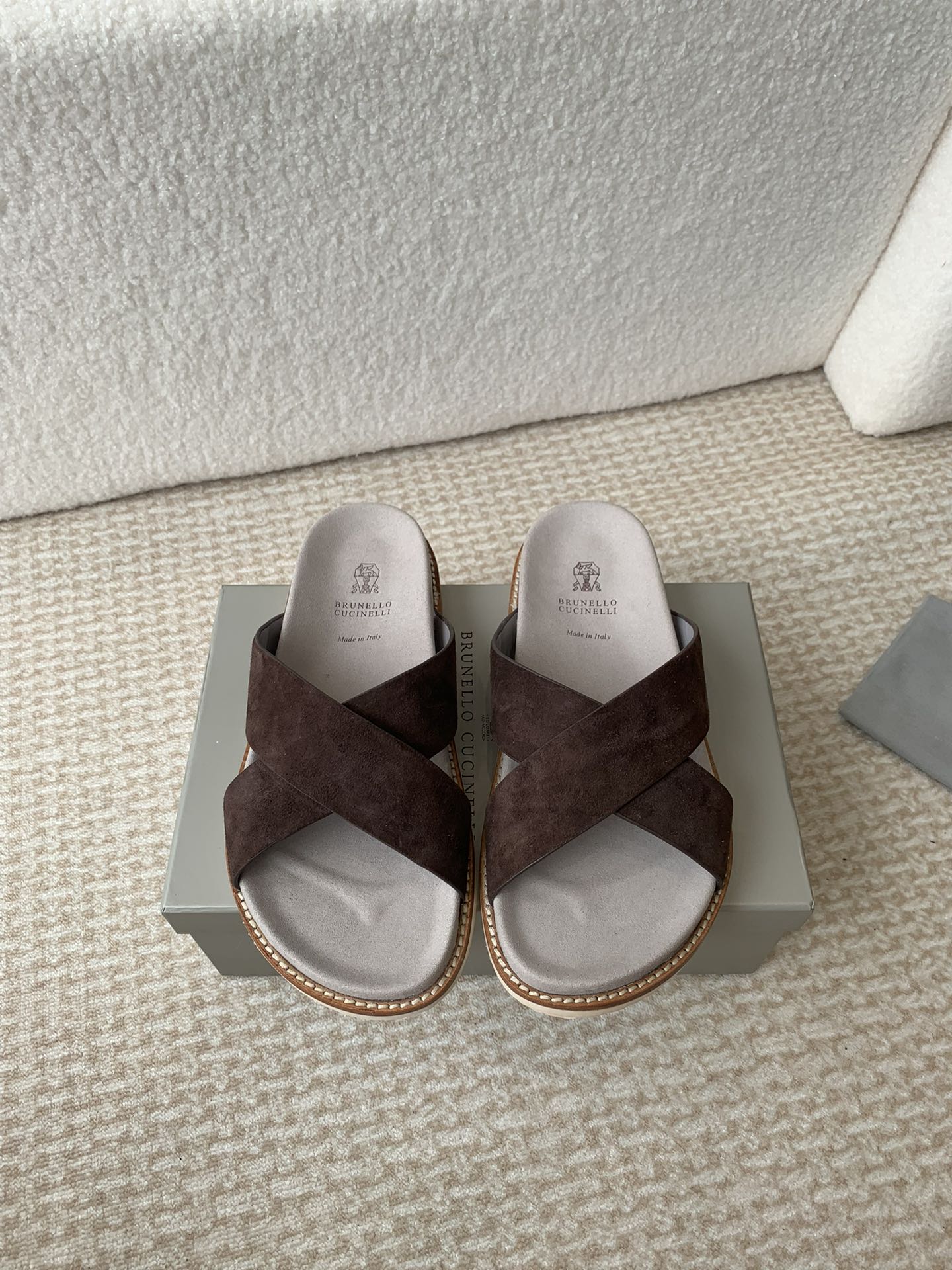 Brunello Cucinelli Brunello Cucinelli BC 24ss新款系列 博肯拖鞋