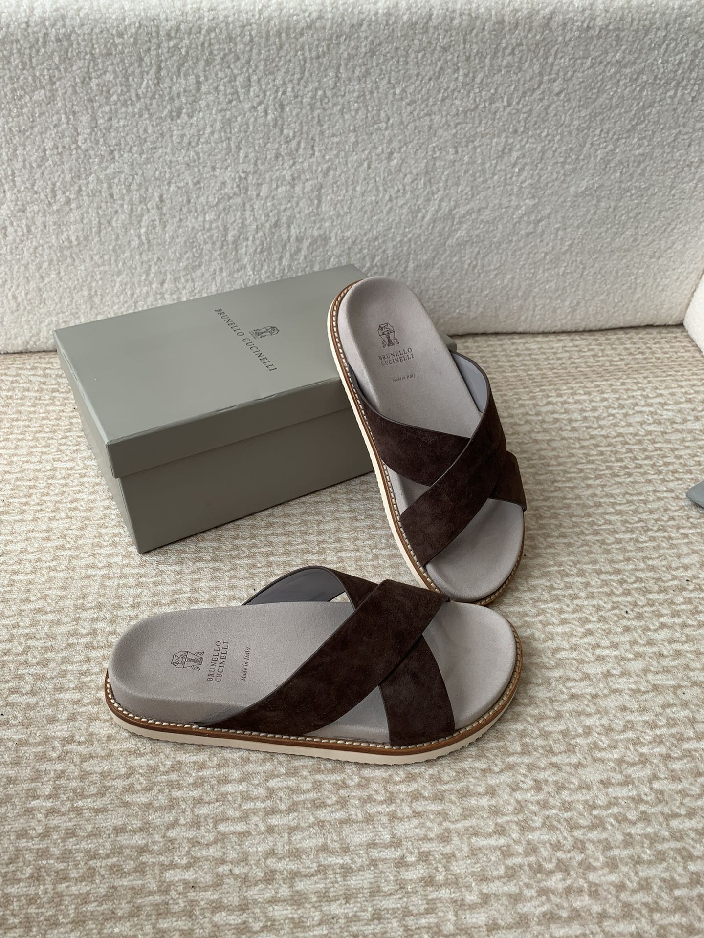 Brunello Cucinelli Brunello Cucinelli BC 24ss新款系列 博肯拖鞋
