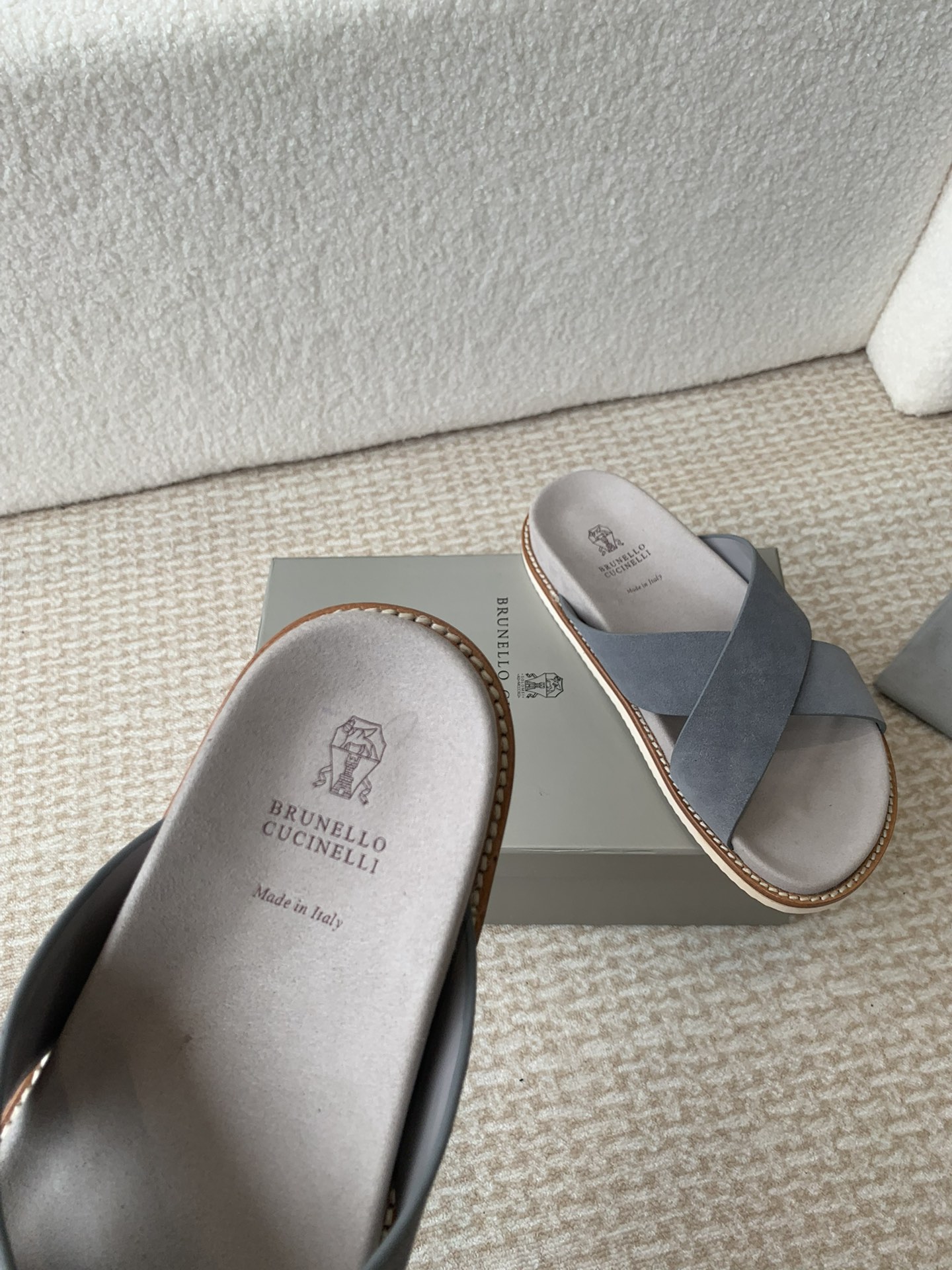 Brunello Cucinelli Brunello Cucinelli BC 24ss新款系列 博肯拖鞋