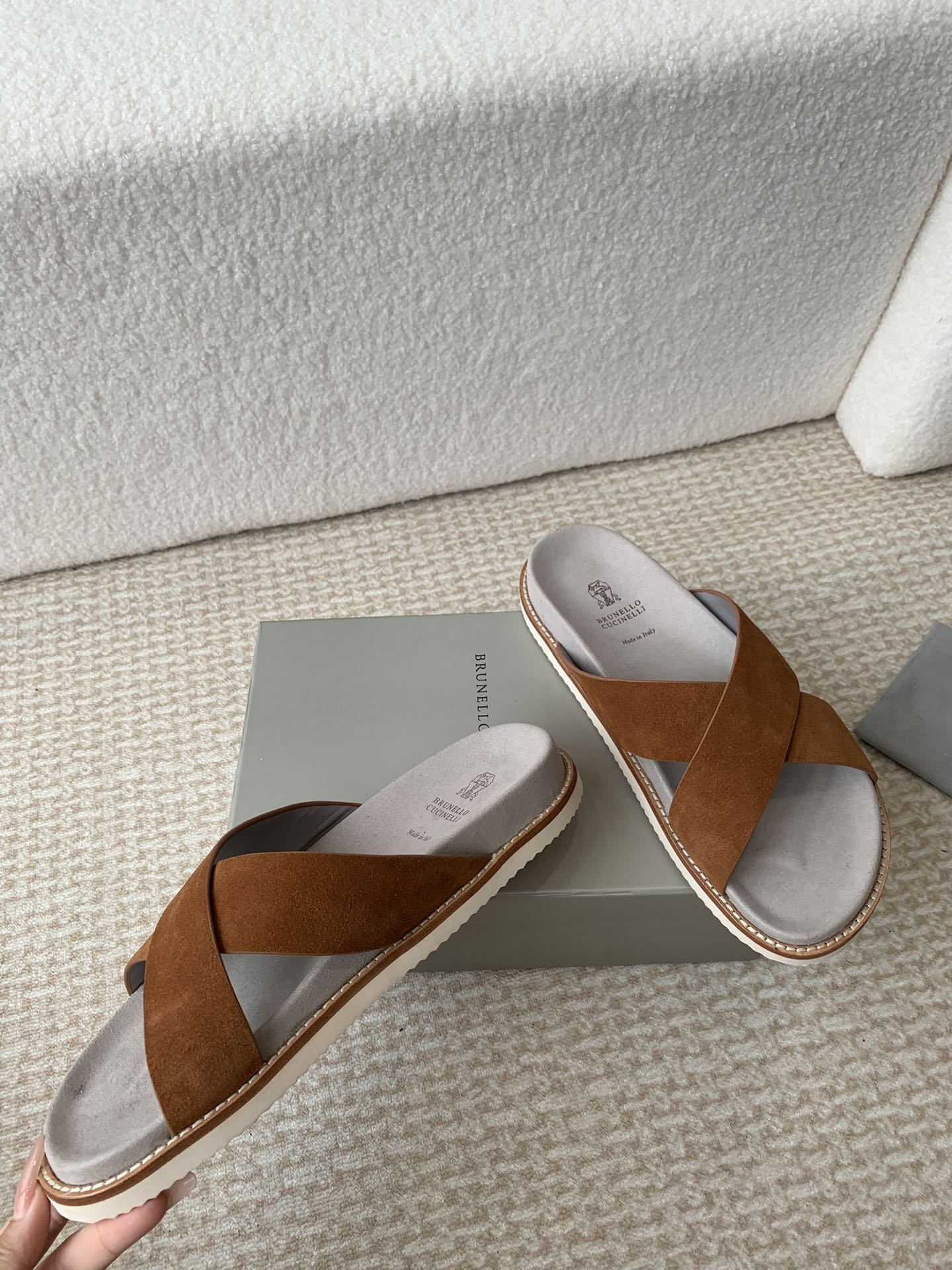 Brunello Cucinelli Brunello Cucinelli BC 24ss新款系列 博肯拖鞋