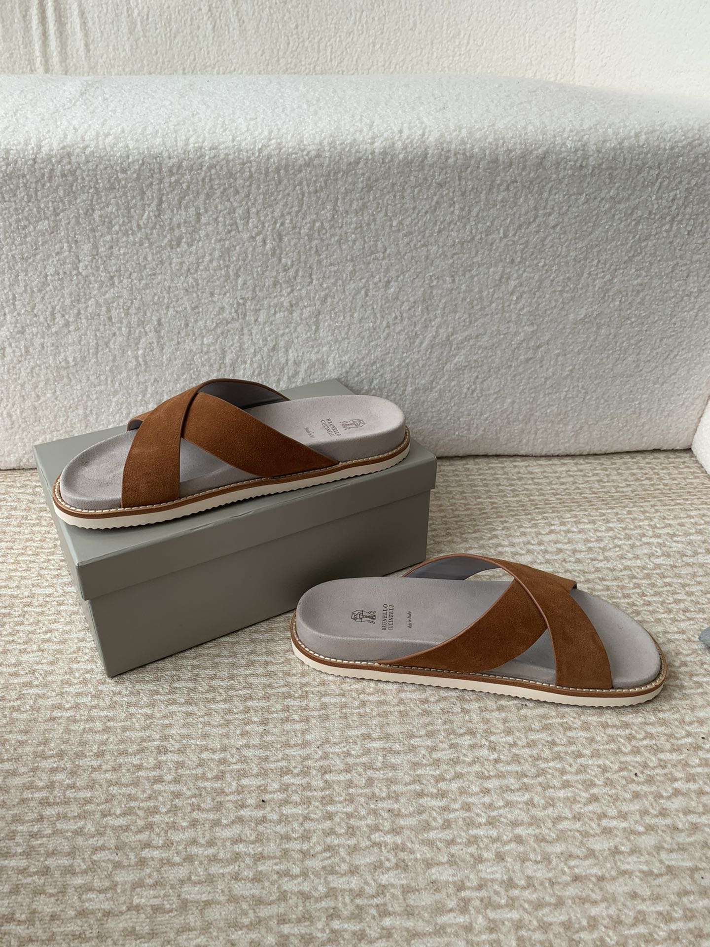 Brunello Cucinelli Brunello Cucinelli BC 24ss新款系列 博肯拖鞋