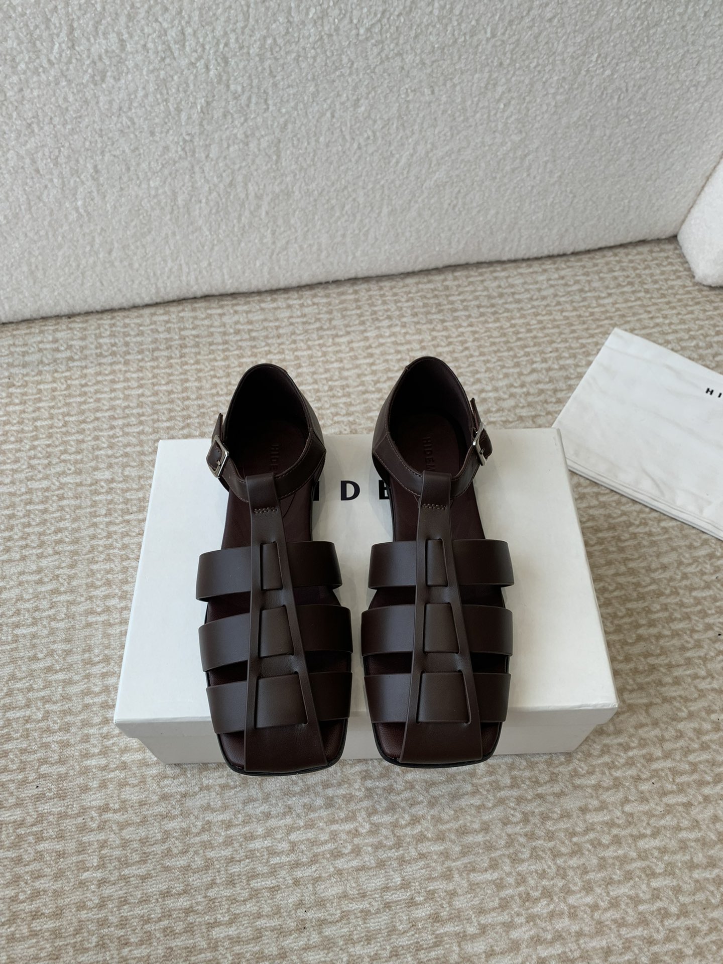 Ancient Roman Style Delicate Sandals with Imported Deer Skin Soles