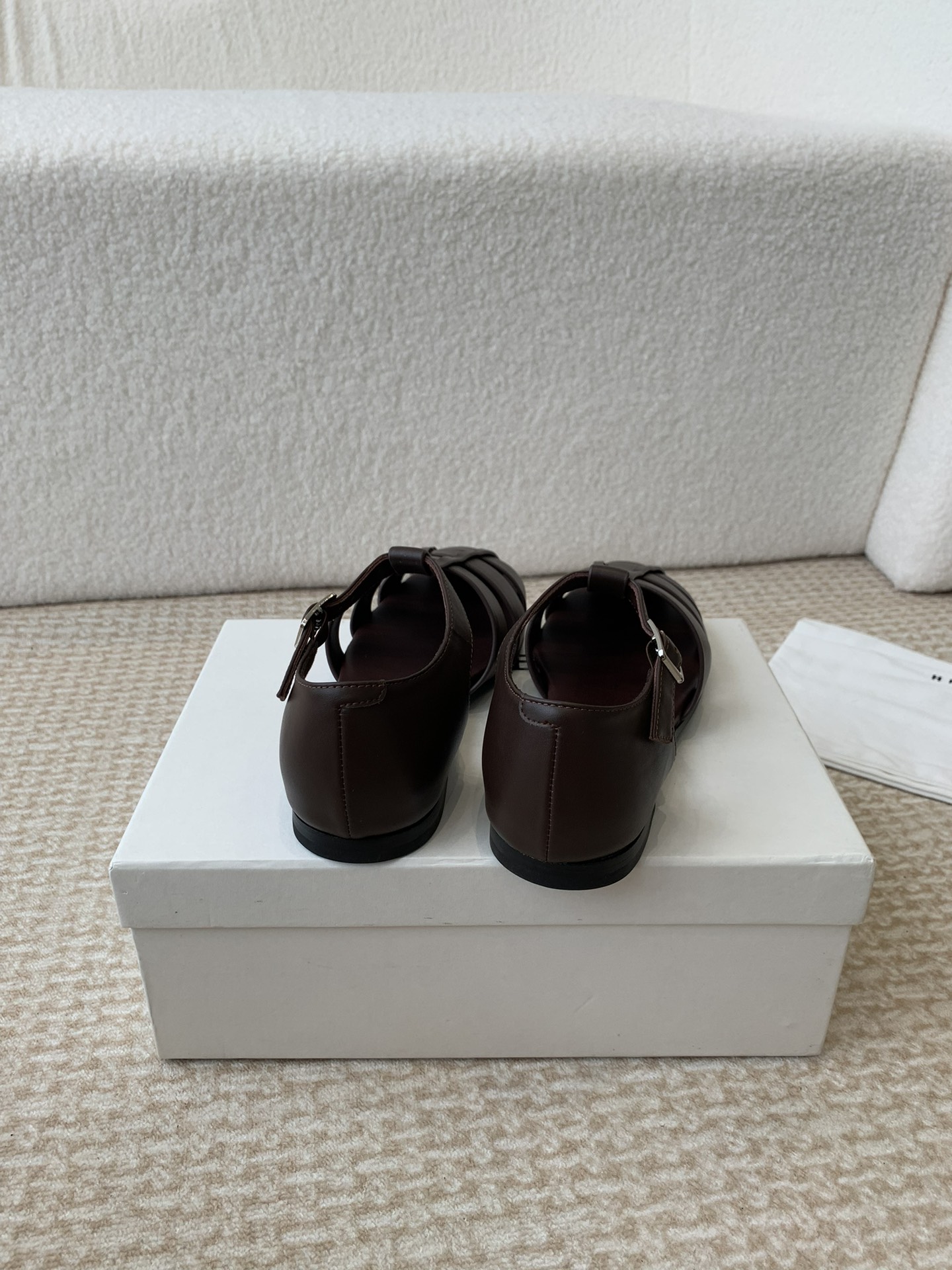 Ancient Roman Style Delicate Sandals with Imported Deer Skin Soles - 图片 8
