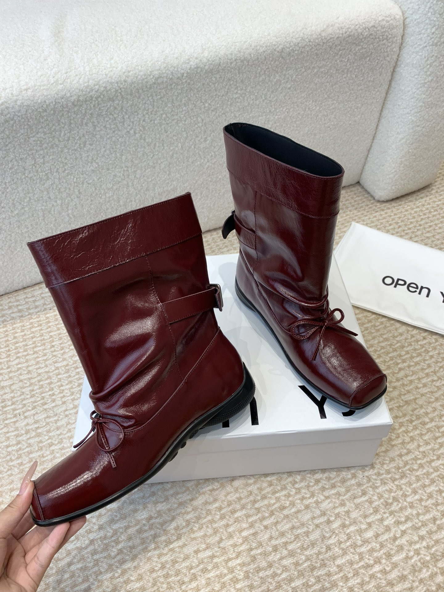 New Fall Winter Shoe Review: P798OPEN YY 24ss, Soft and Stylish in Sizes 35-40 - 图片 2
