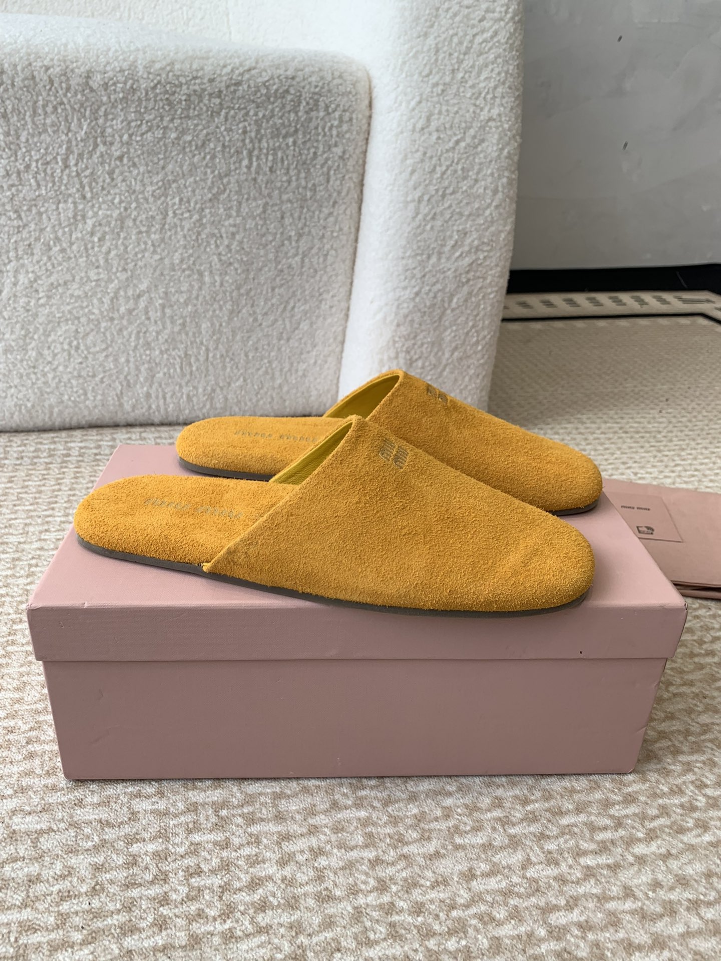 Miu Miu Miu Miu 24ss 秋冬系列穆勒鞋拖鞋