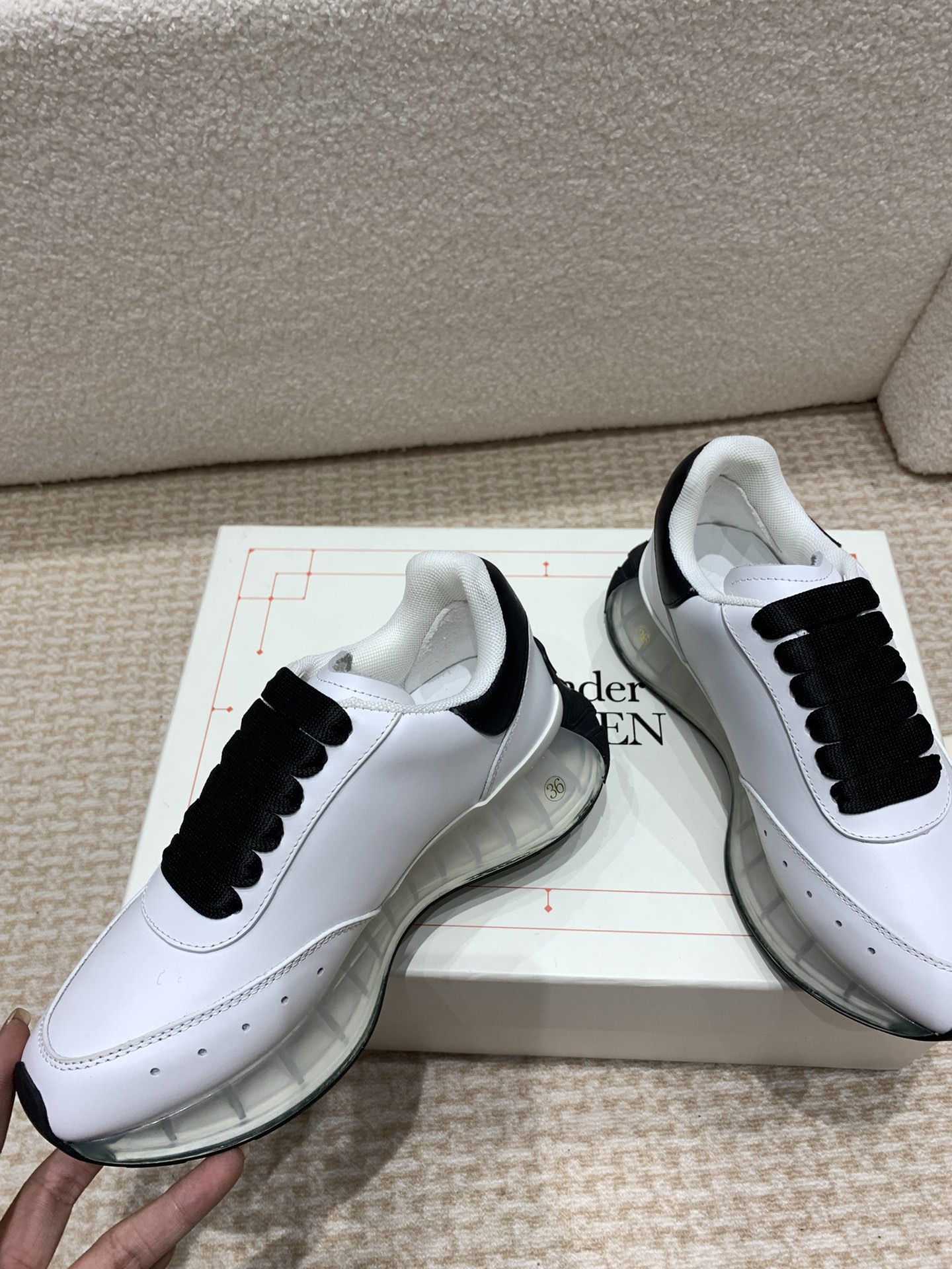 亚历山大麦昆 Alexander McQueen 高定典藏经典高奢皮鞋男鞋女鞋鞋履高跟鞋 #C497DC7C 6