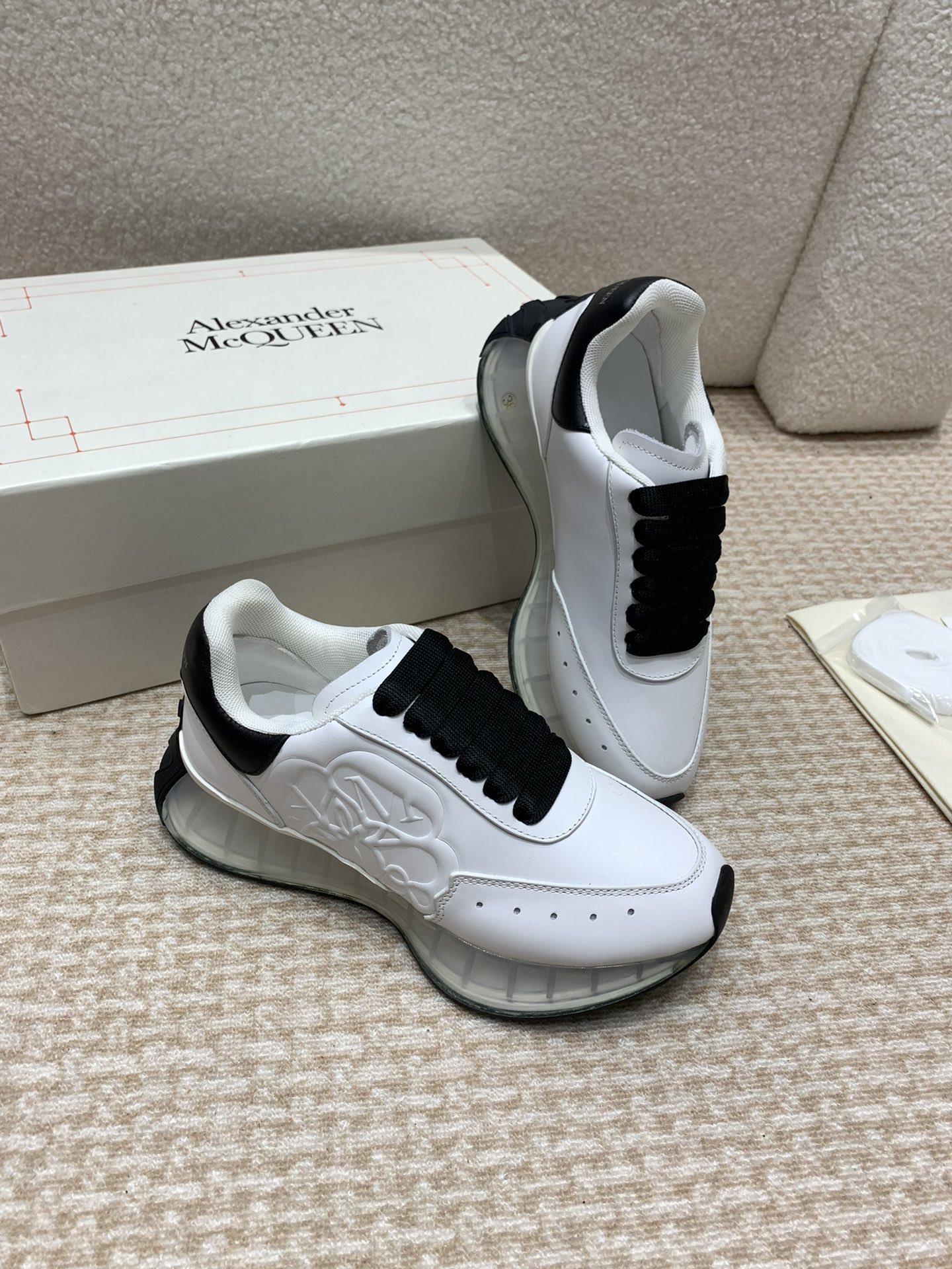 亚历山大麦昆 Alexander McQueen 高定典藏经典高奢皮鞋男鞋女鞋鞋履高跟鞋 #C497DC7C 3