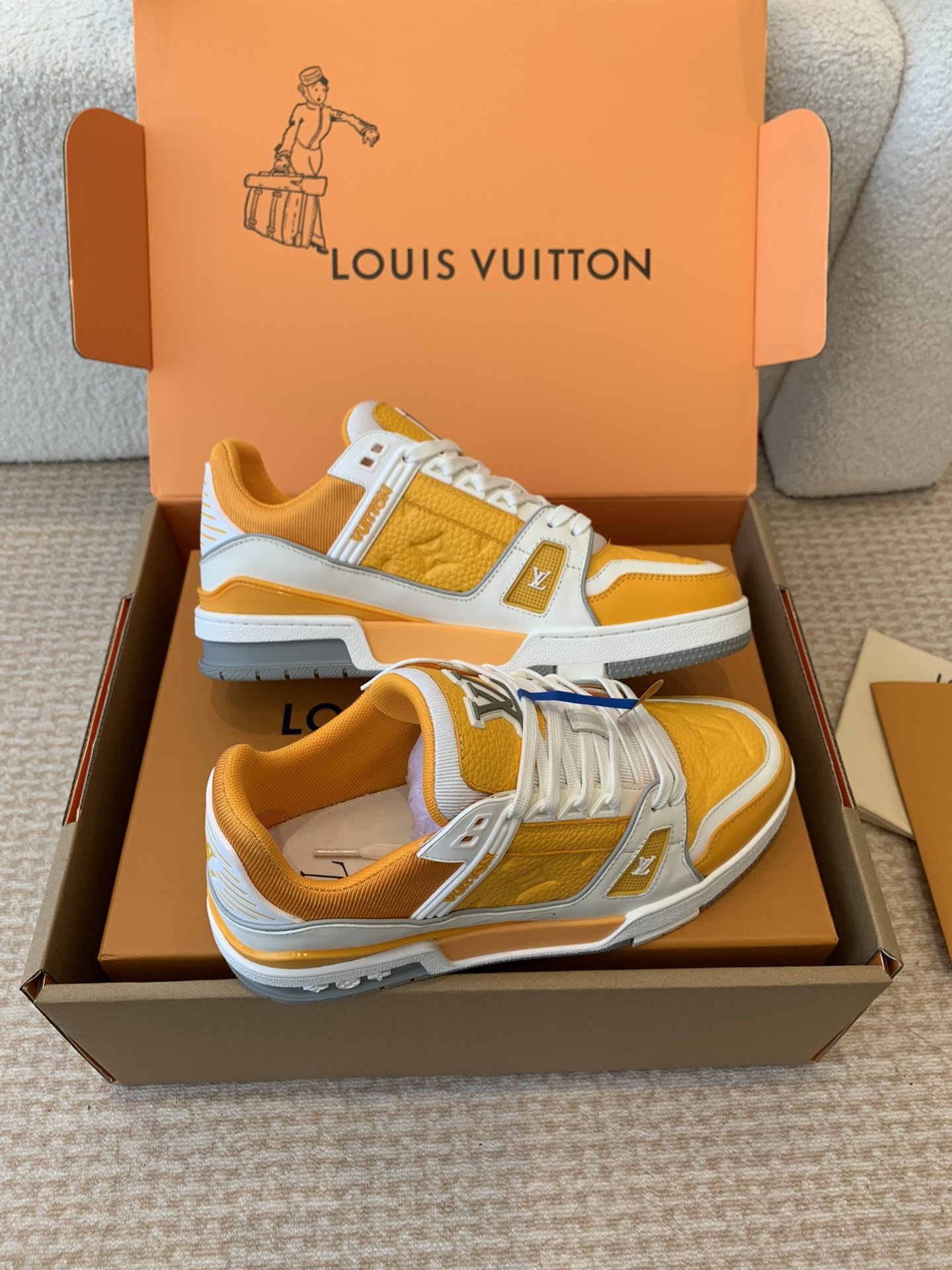 Louis Vuitton Louis Vuitton 24ss 驴家的 trainer板鞋，每个人都必须入的款，绝不后悔