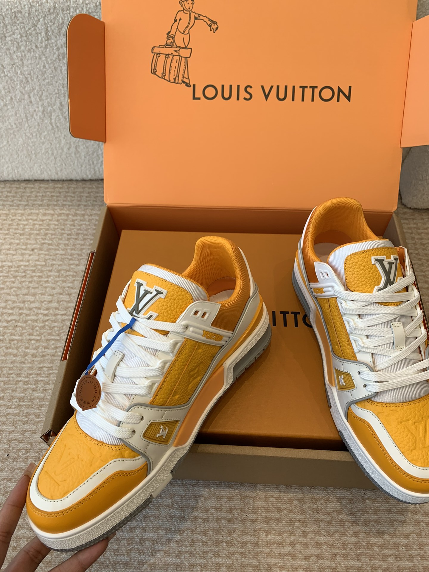 Louis Vuitton Louis Vuitton 24ss 驴家的 trainer板鞋，每个人都必须入的款，绝不后悔