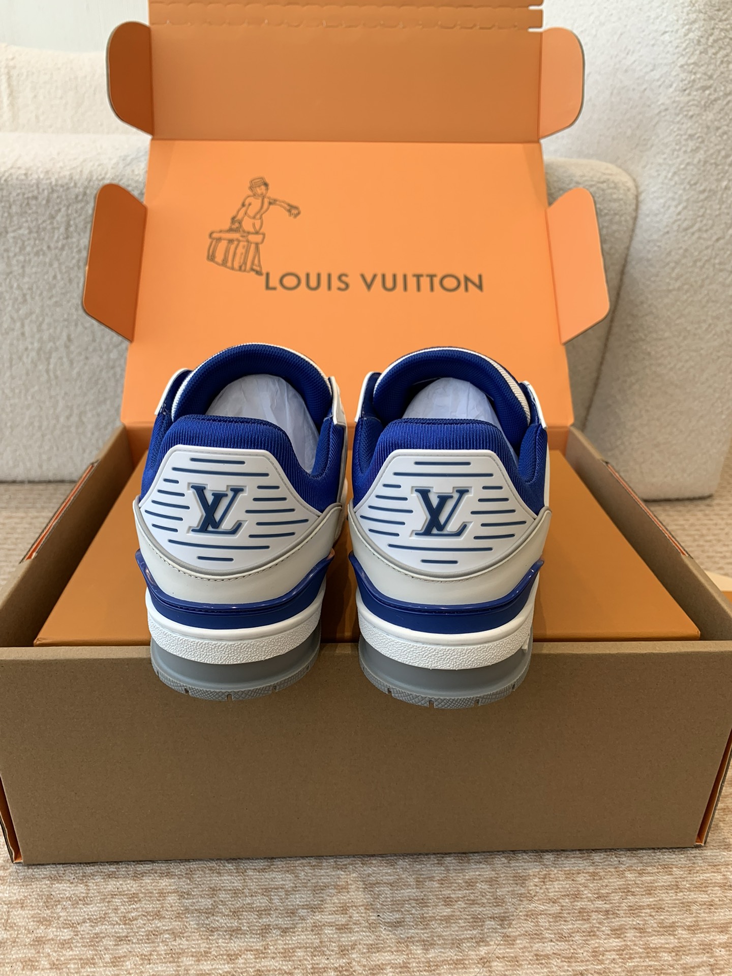 Louis Vuitton Louis Vuitton 24ss 驴家的 trainer板鞋，每个人都必须入的款，绝不后悔
