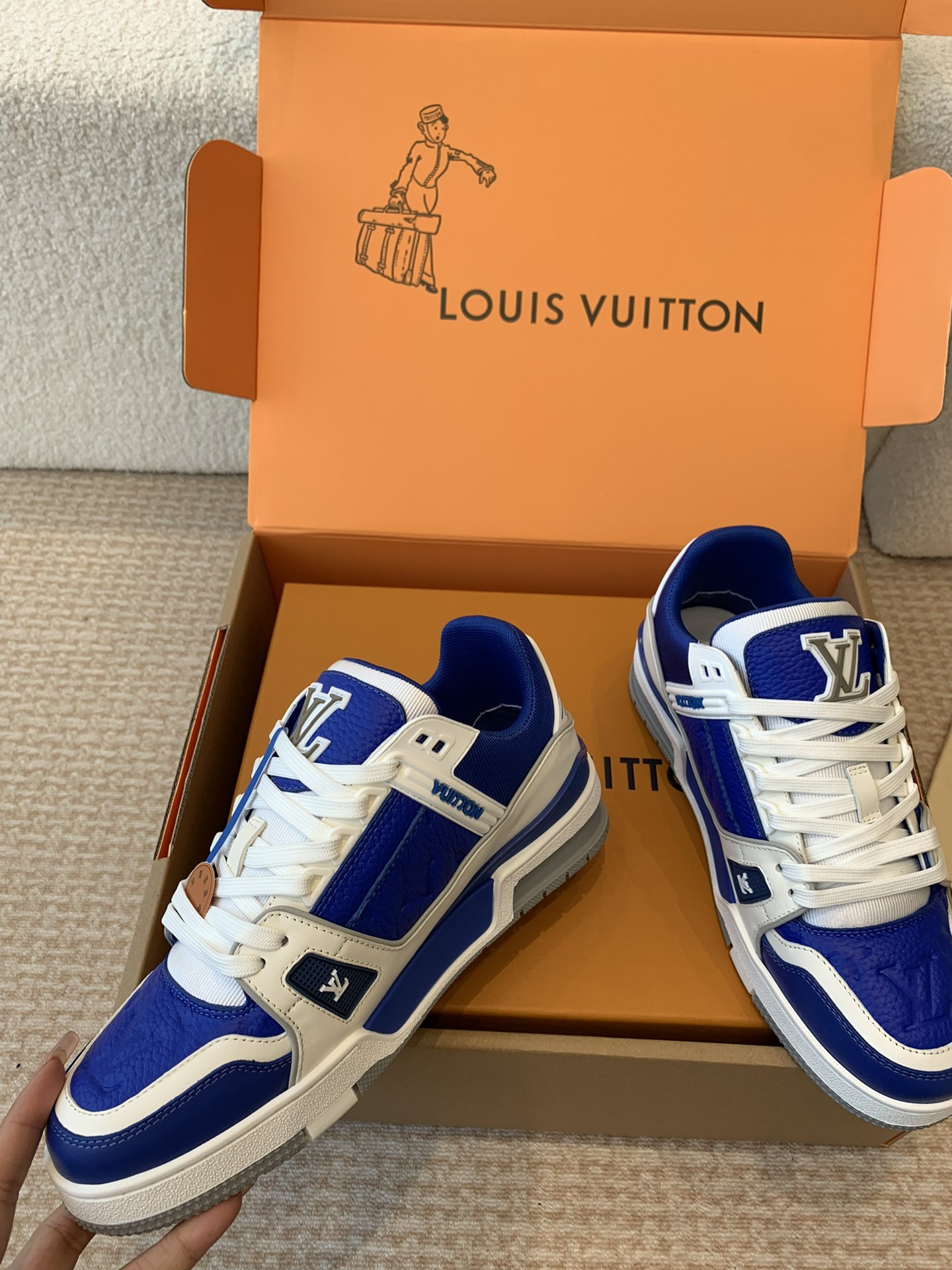 Louis Vuitton Louis Vuitton 24ss 驴家的 trainer板鞋，每个人都必须入的款，绝不后悔