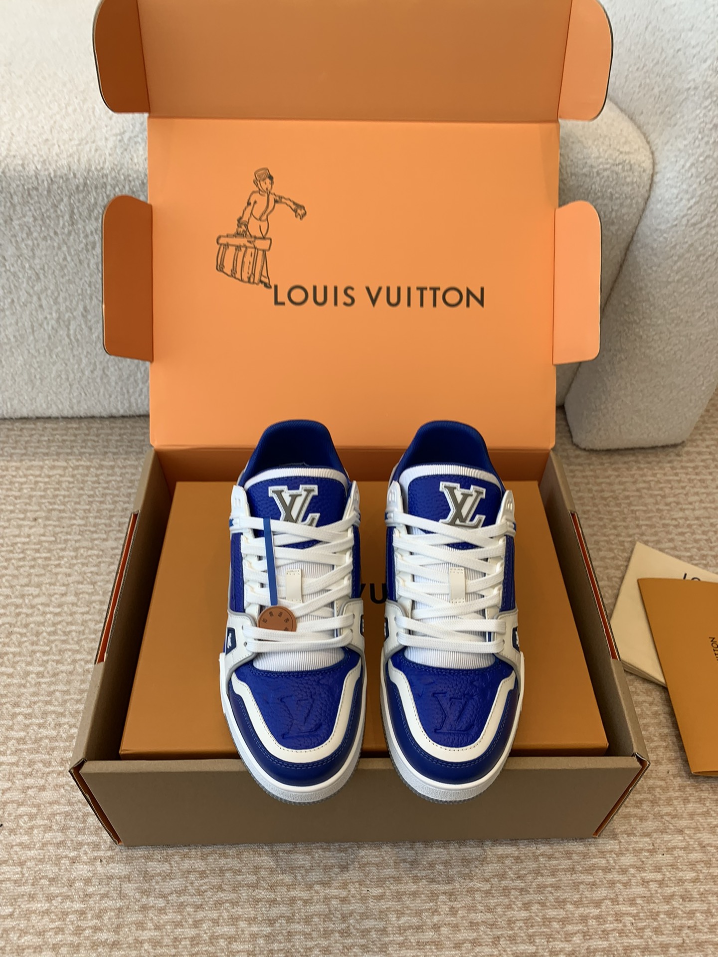Louis Vuitton Louis Vuitton 24ss 驴家的 trainer板鞋，每个人都必须入的款，绝不后悔