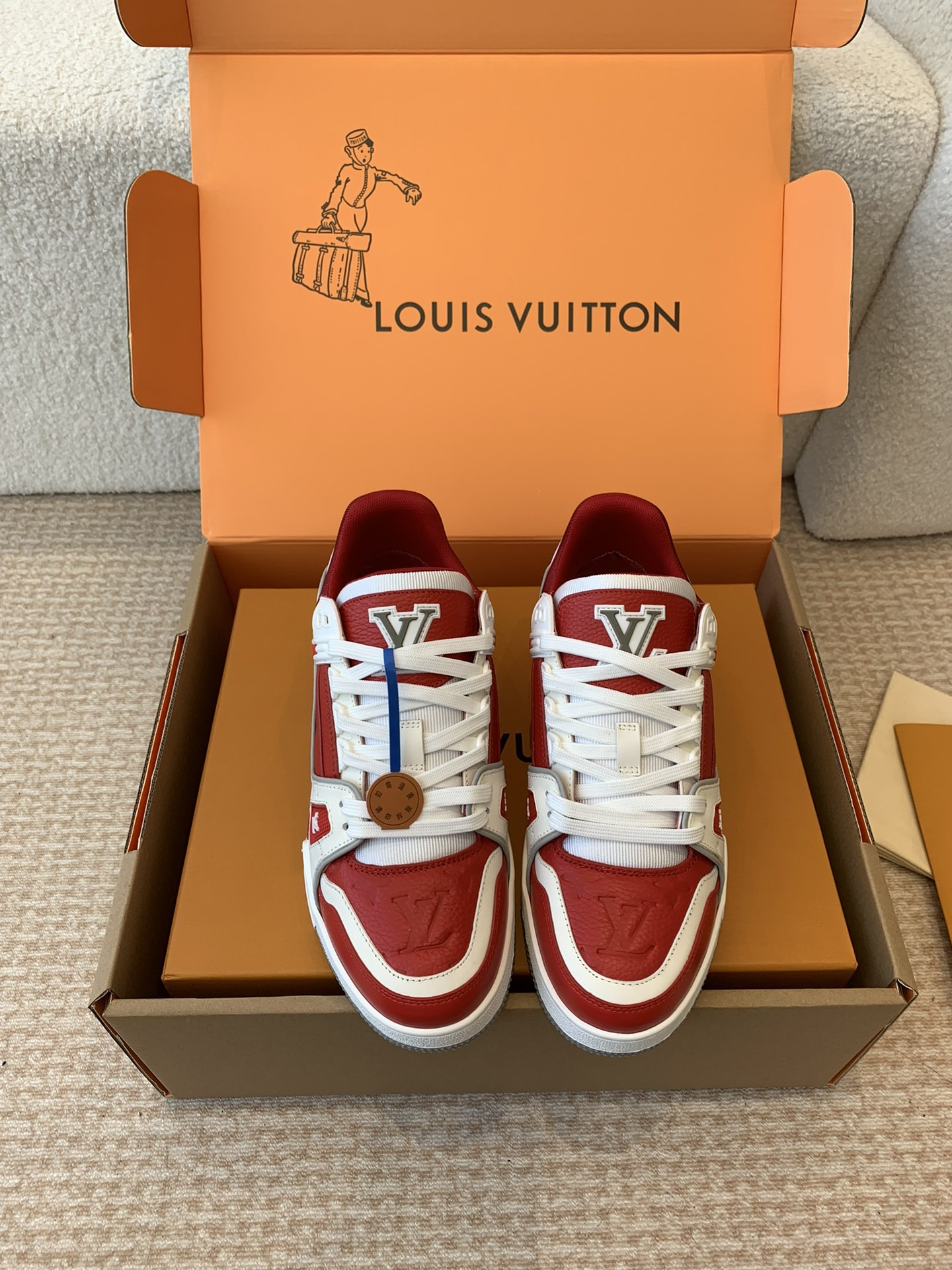 Louis Vuitton Louis Vuitton 24ss 驴家的 trainer板鞋，每个人都必须入的款，绝不后悔