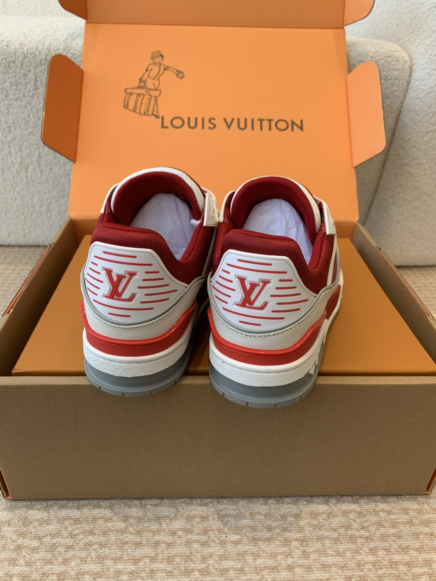Louis Vuitton Louis Vuitton 24ss 驴家的 trainer板鞋，每个人都必须入的款，绝不后悔