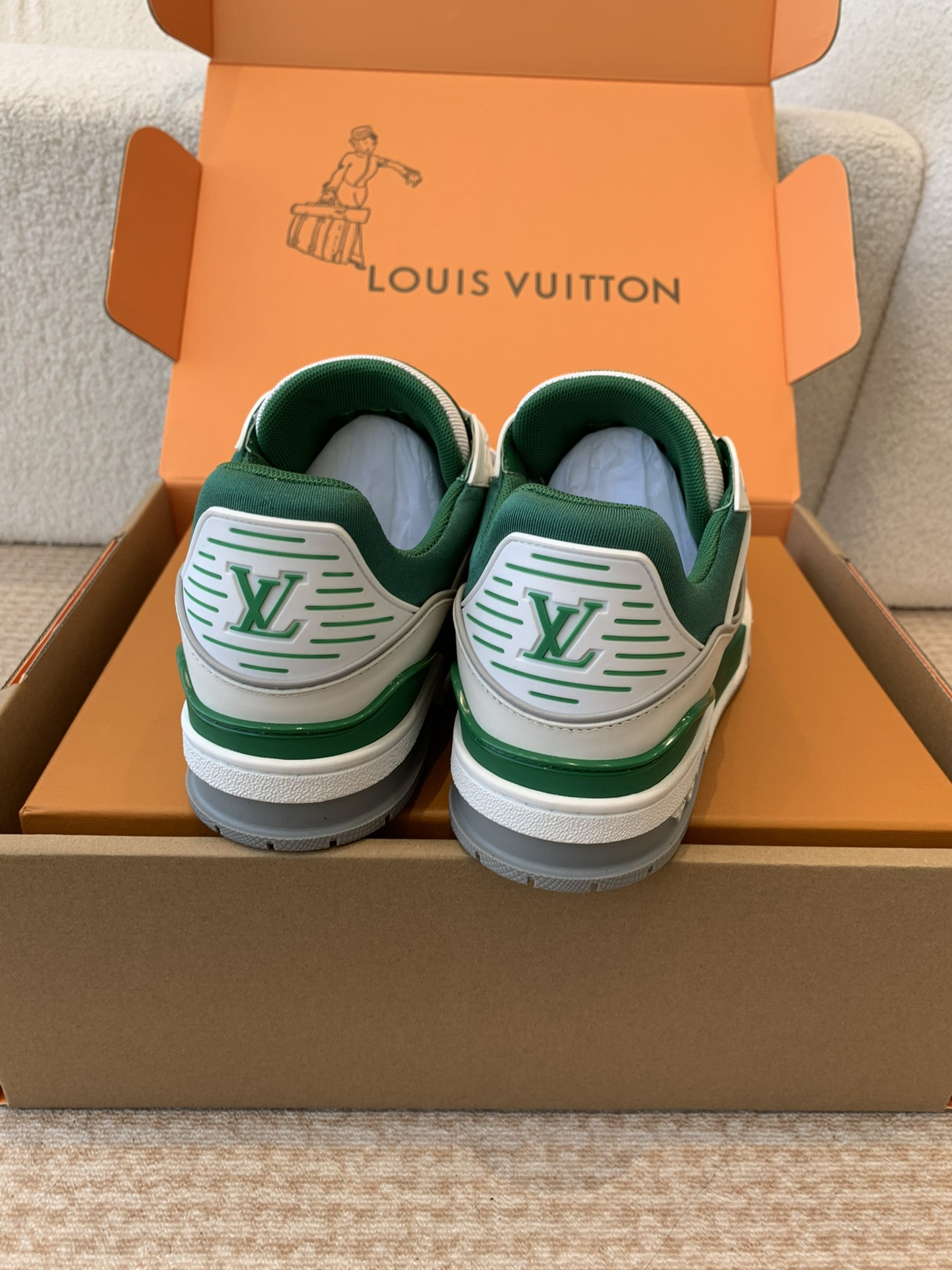 Louis Vuitton Louis Vuitton 24ss 驴家的 trainer板鞋，每个人都必须入的款，绝不后悔