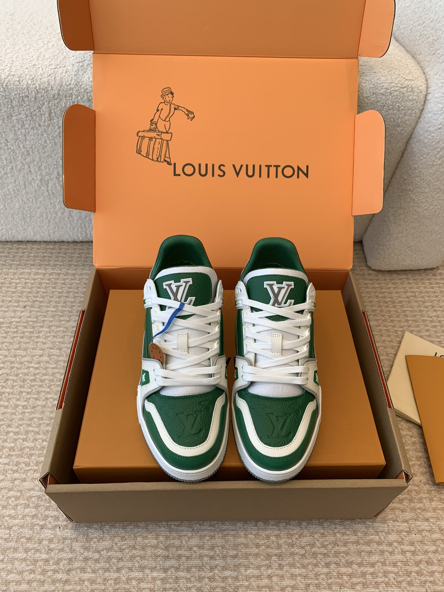 Louis Vuitton Louis Vuitton 24ss 驴家的 trainer板鞋，每个人都必须入的款，绝不后悔