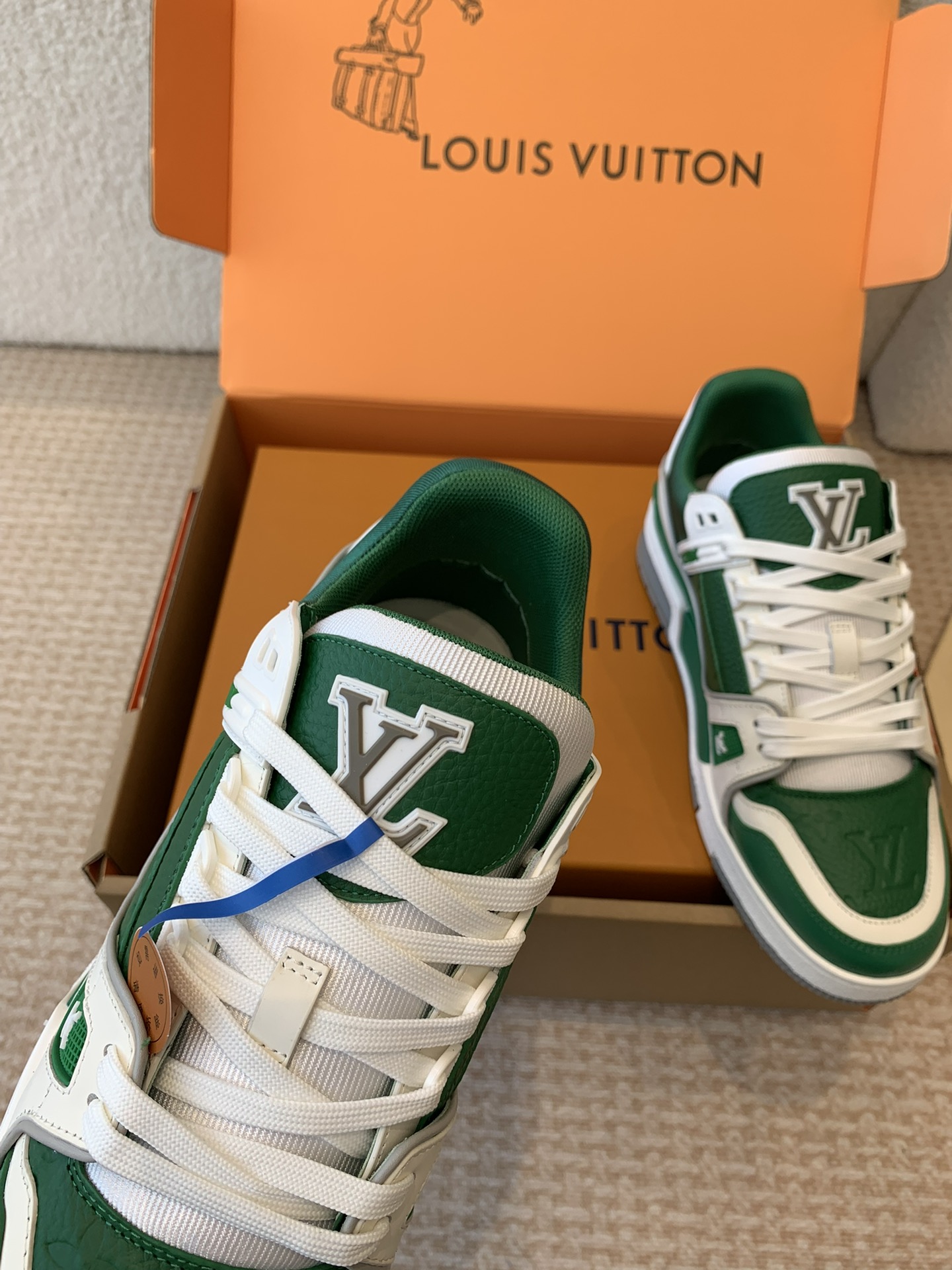 Louis Vuitton Louis Vuitton 24ss 驴家的 trainer板鞋，每个人都必须入的款，绝不后悔