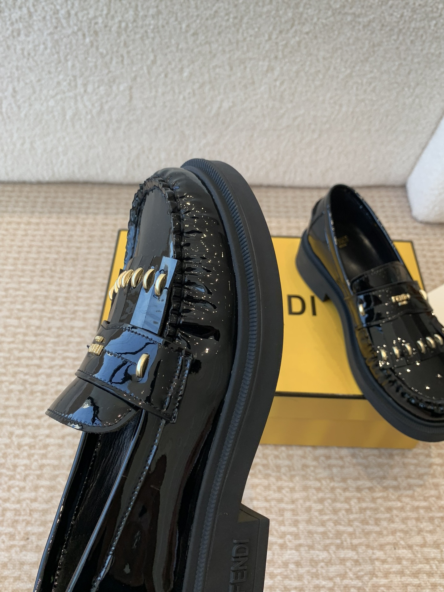 芬迪 Fendi 经典高奢皮鞋鞋履高跟鞋 #70DE13B4 6