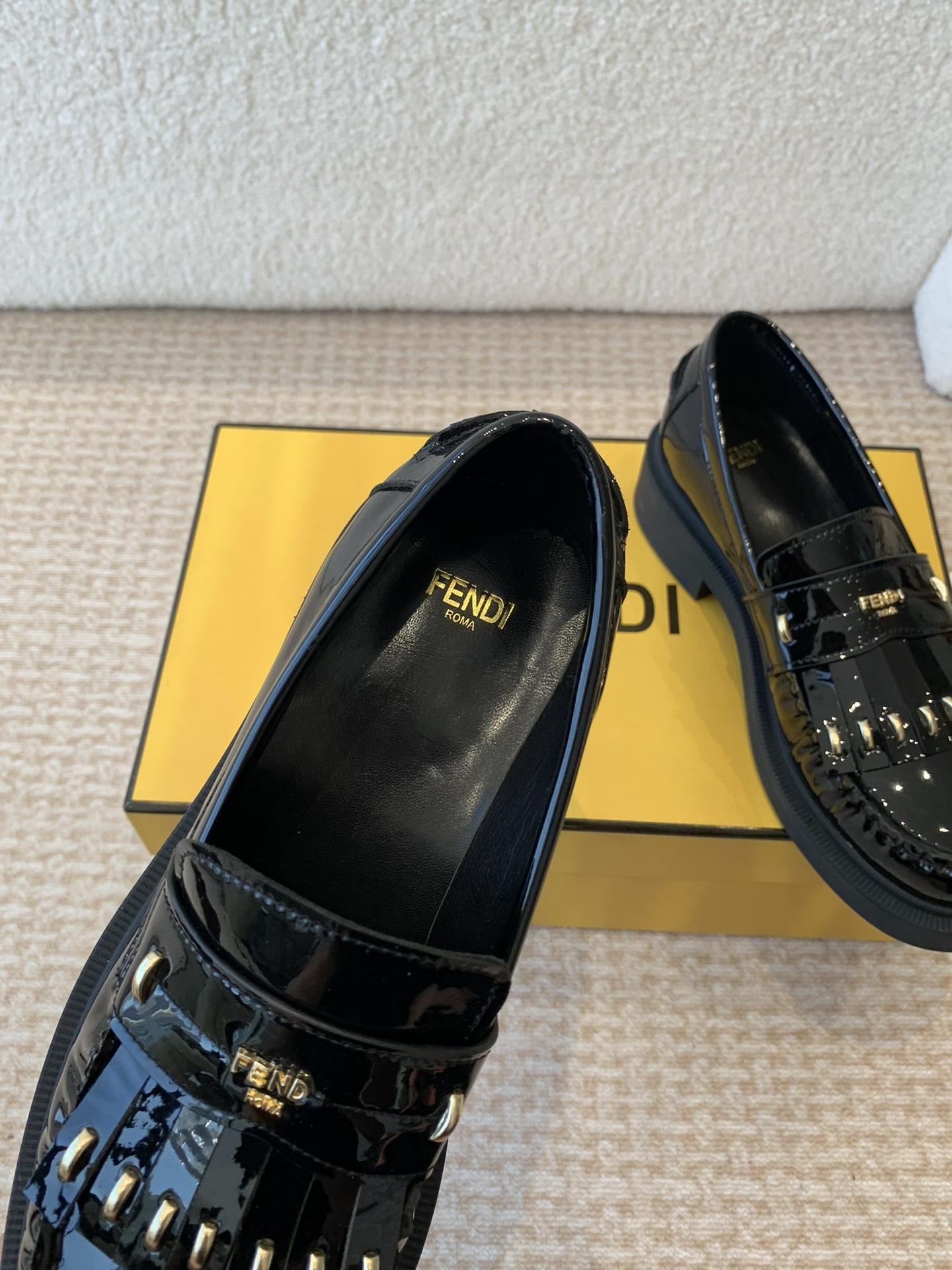 芬迪 Fendi 经典高奢皮鞋鞋履高跟鞋 #70DE13B4 4