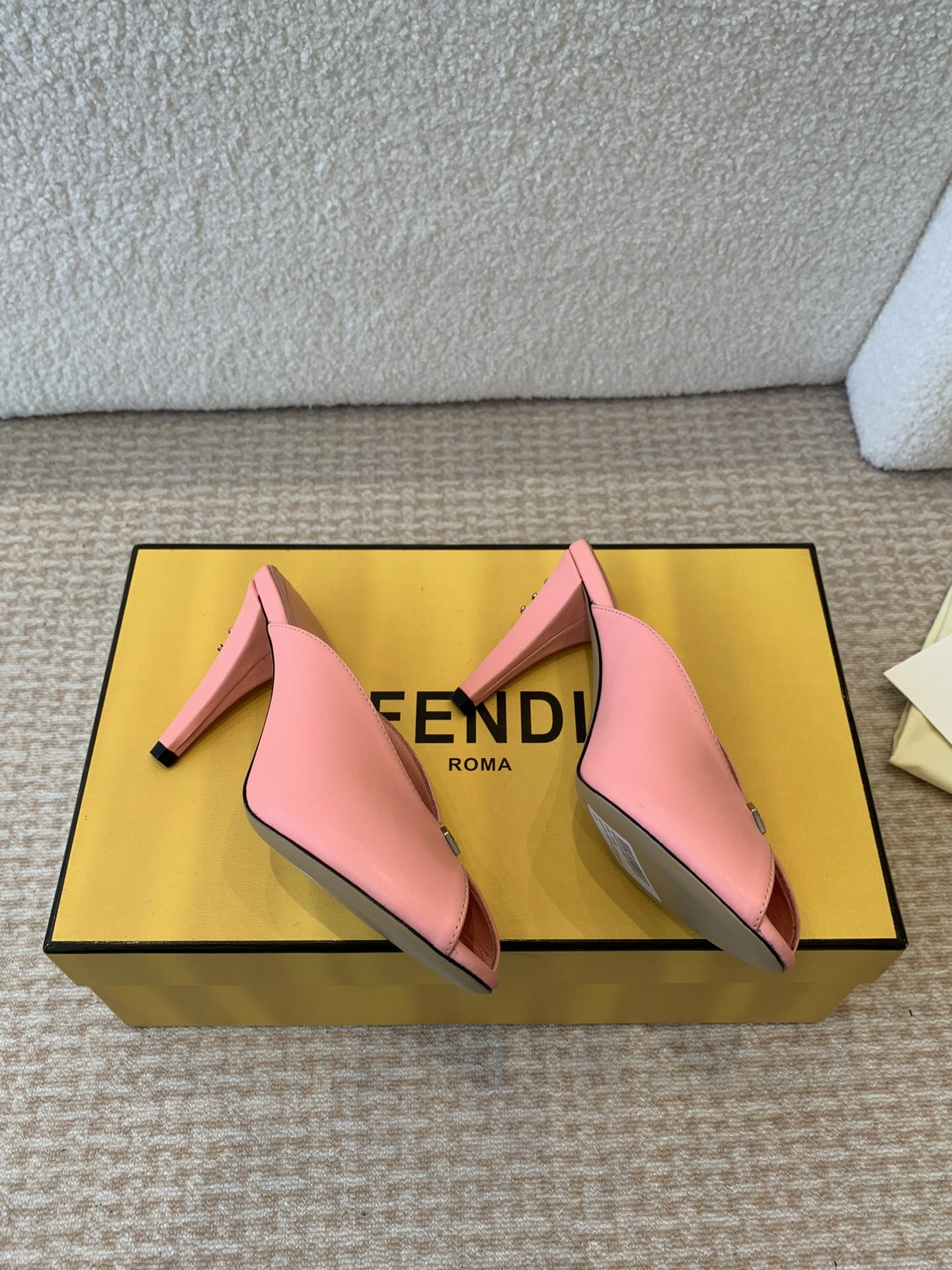 芬迪 Fendi 经典高奢皮鞋鞋履高跟鞋 #4C4590ED 7