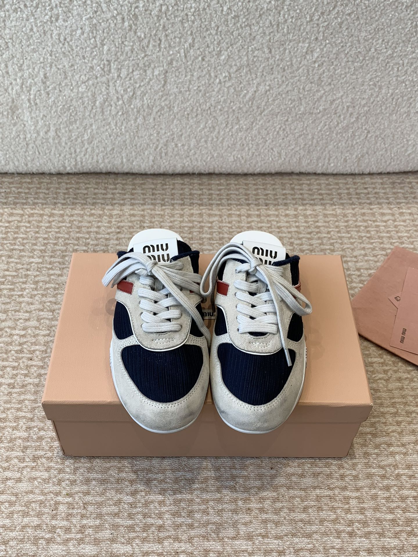 Miu Miu Miu Miu 25ss 春夏新款走秀MiuMiu 德训 休闲拖鞋