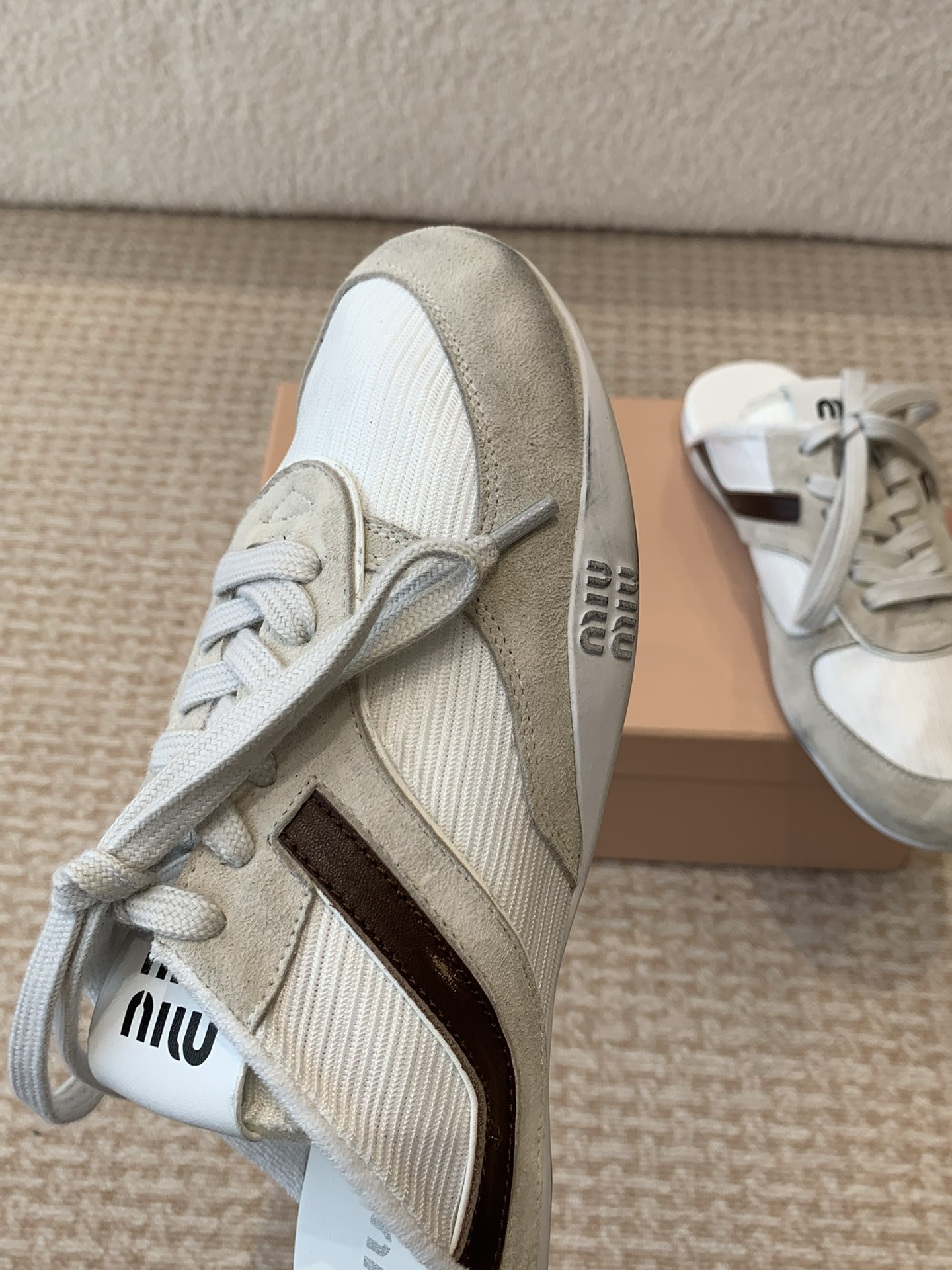 Miu Miu Miu Miu 25ss 春夏新款走秀MiuMiu 德训 休闲拖鞋