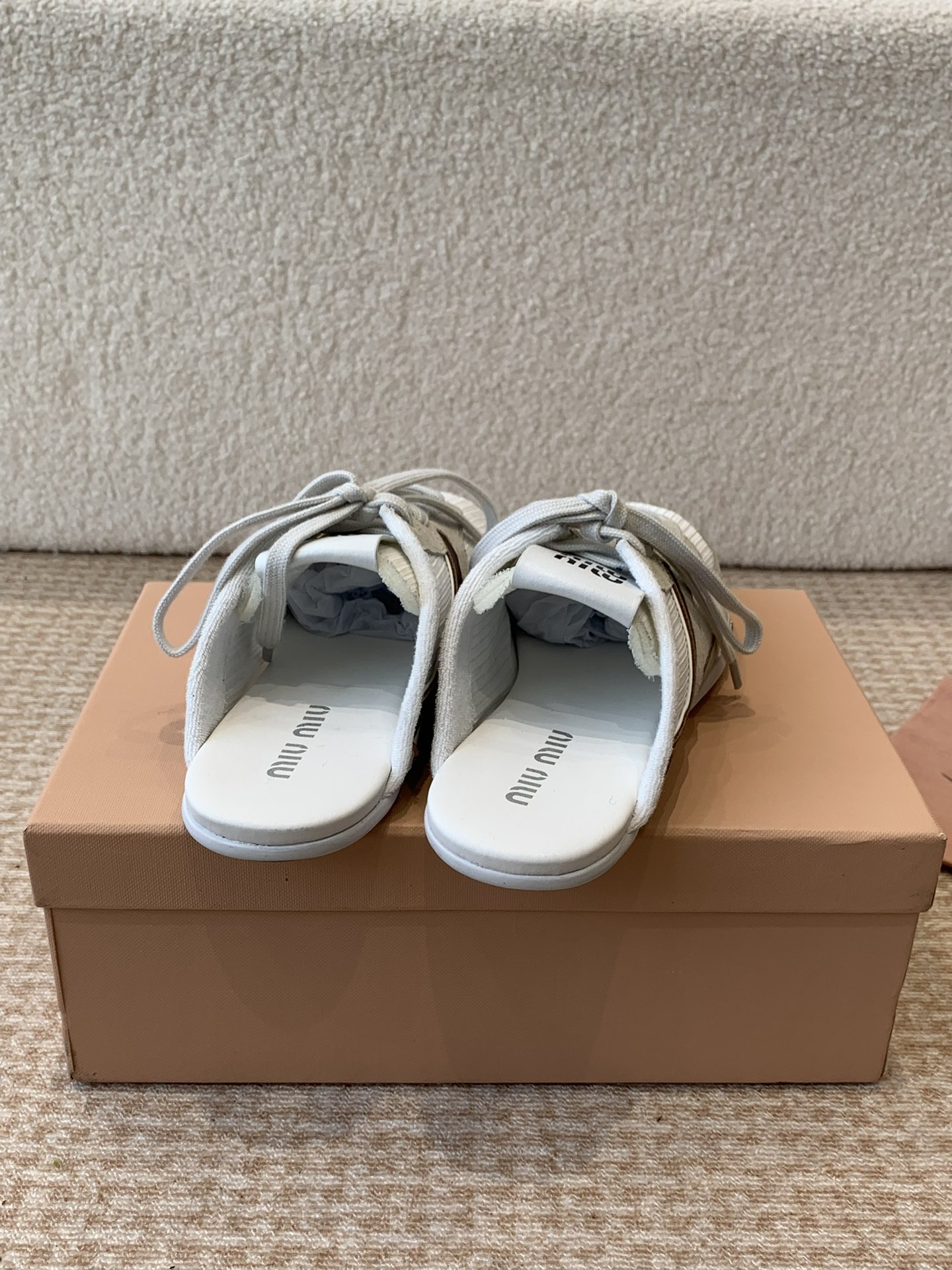 Miu Miu Miu Miu 25ss 春夏新款走秀MiuMiu 德训 休闲拖鞋