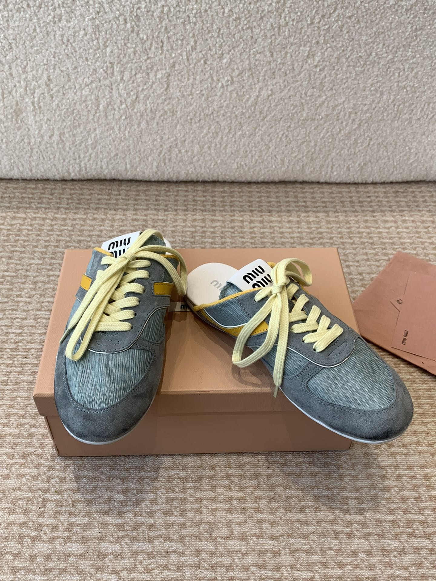 Miu Miu Miu Miu 25ss 春夏新款走秀MiuMiu 德训 休闲拖鞋