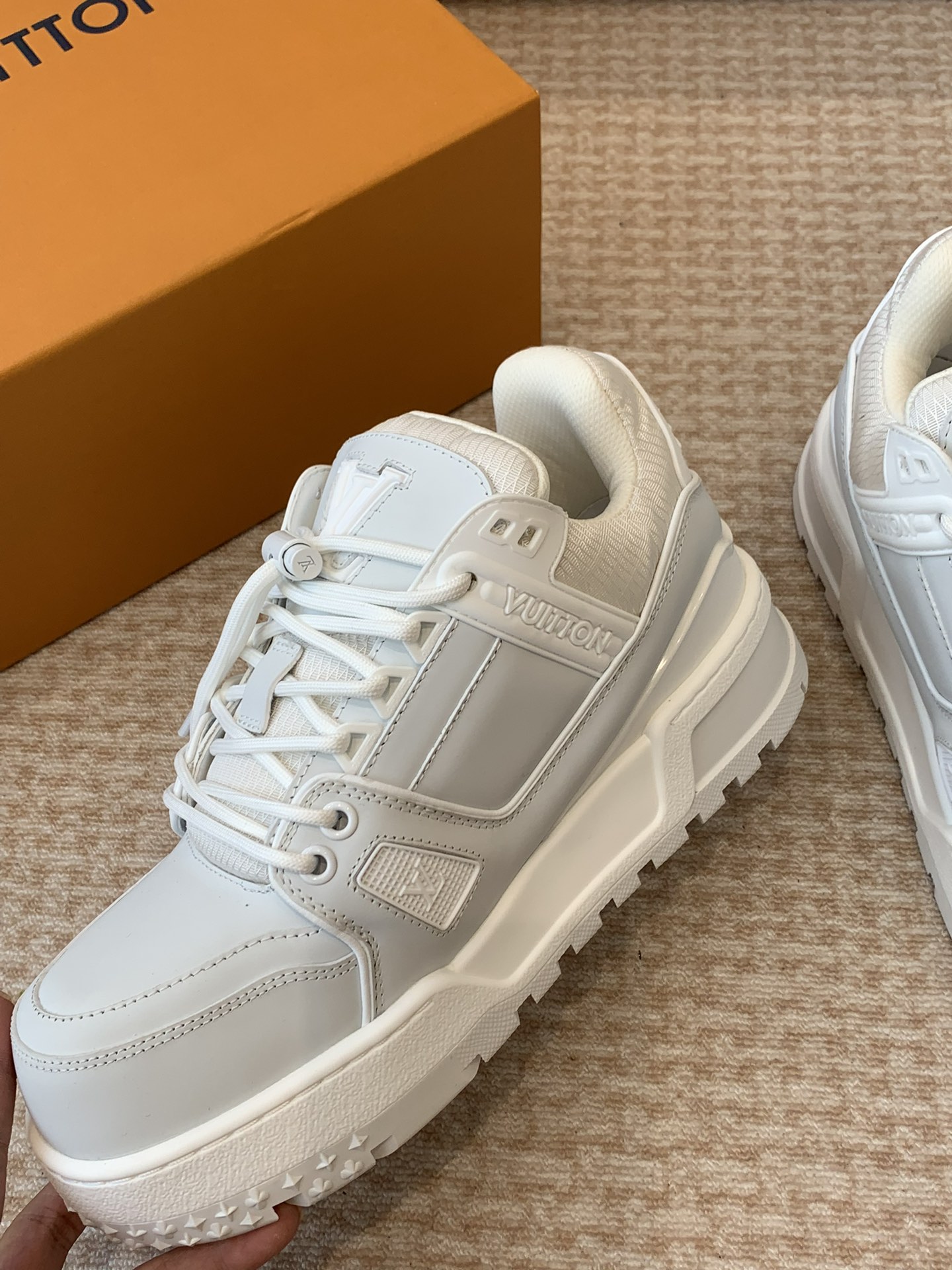 Louis Vuitton Louis Vuitton 走秀款胖丁trainer 龙年限定款 面包鞋