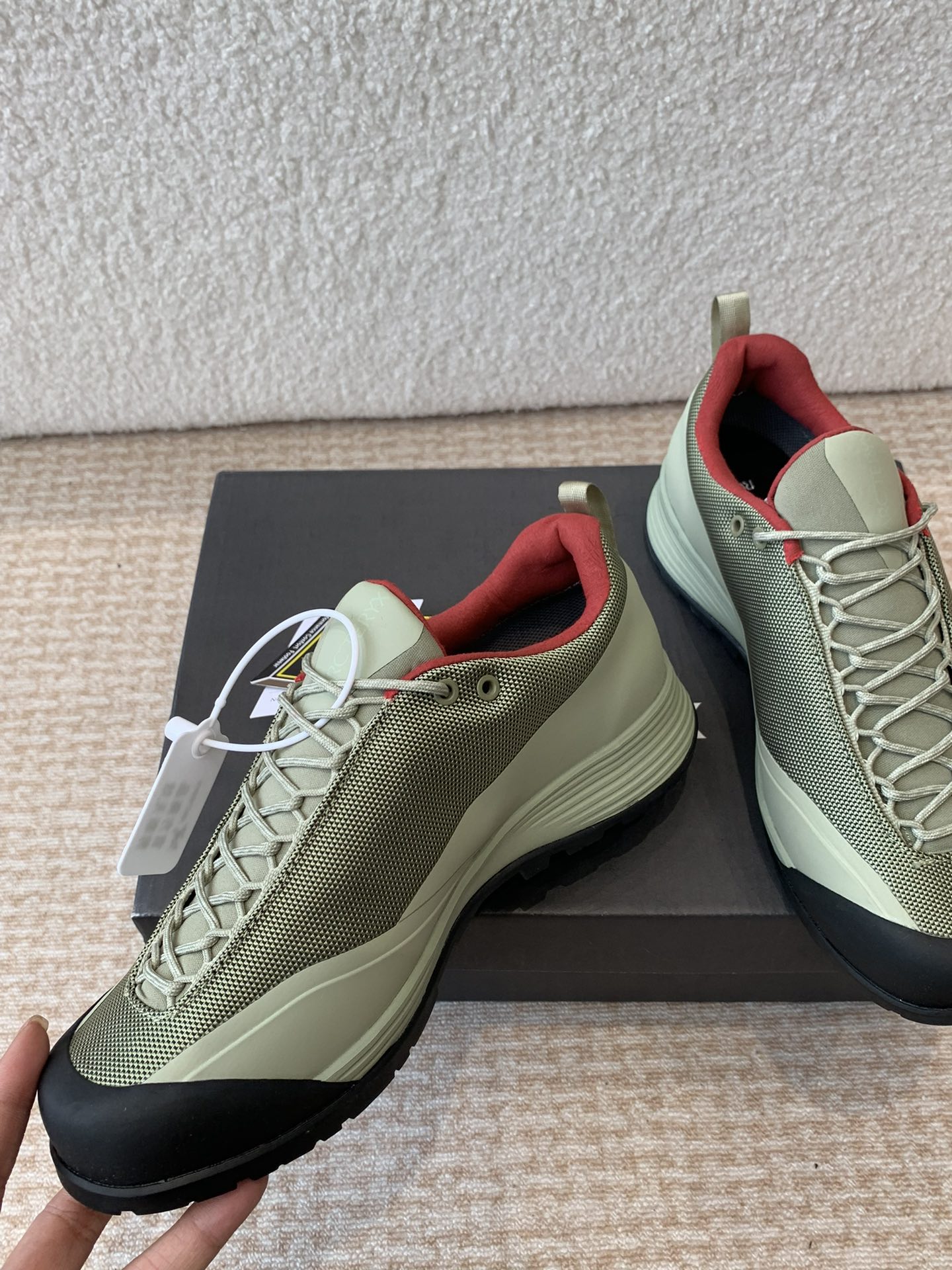 ARCTERYX P693 Synthetic Box Packaging Shoe with TPU Chassis and Tear-Proof Net - 图片 4