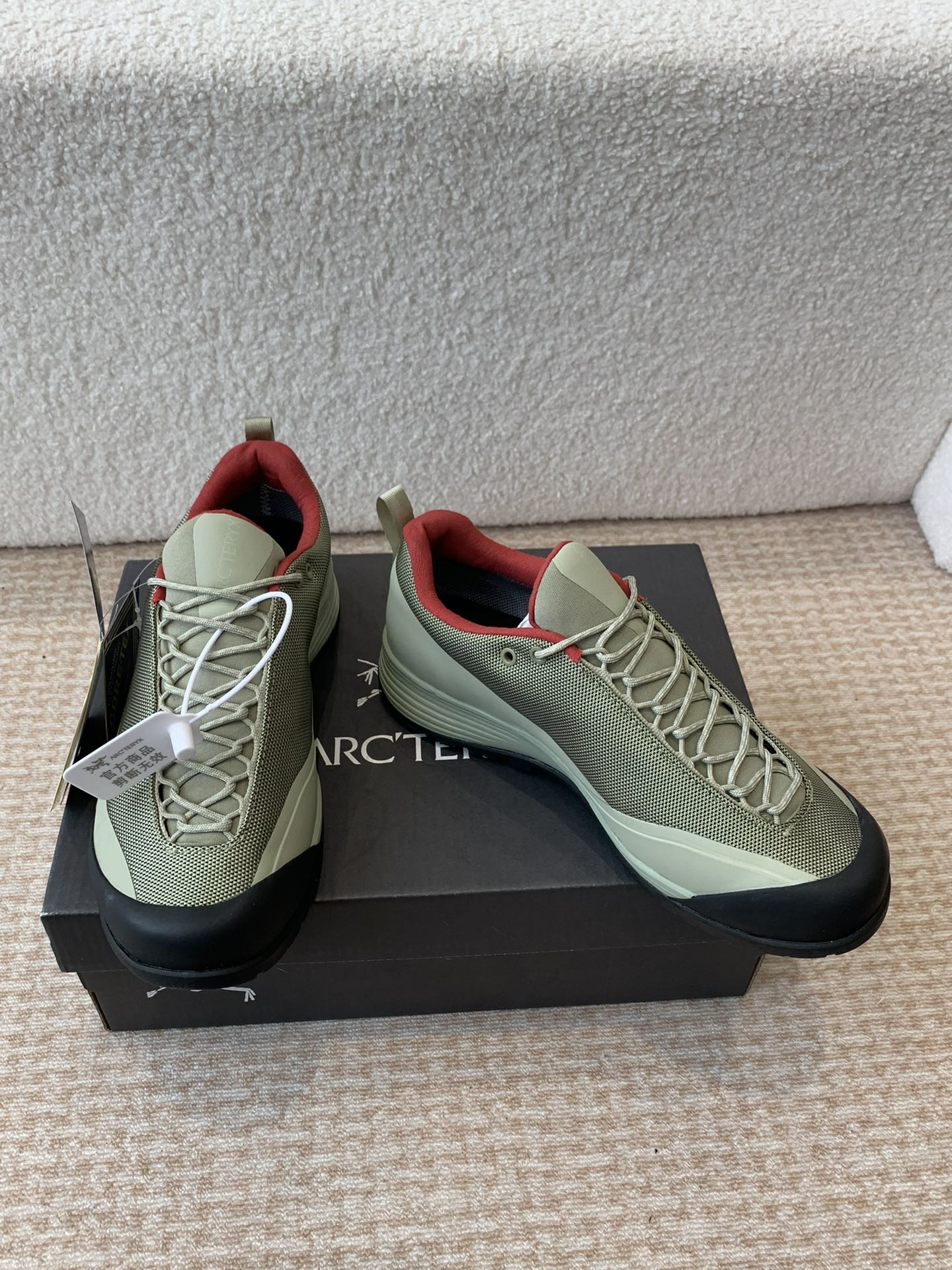 ARCTERYX P693 Synthetic Box Packaging Shoe with TPU Chassis and Tear-Proof Net - 图片 8