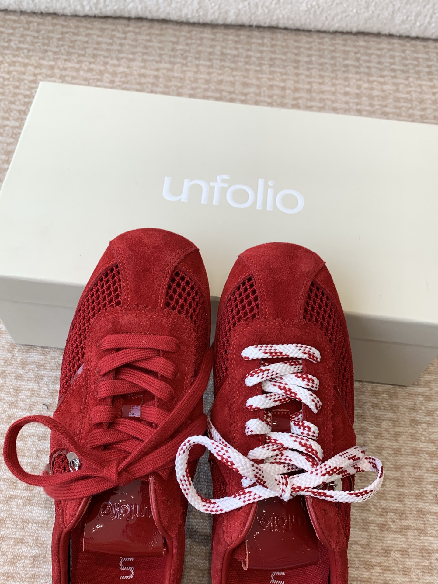 Unknown unfolio春夏 25新品Cross-Trainer系带低帮运动鞋