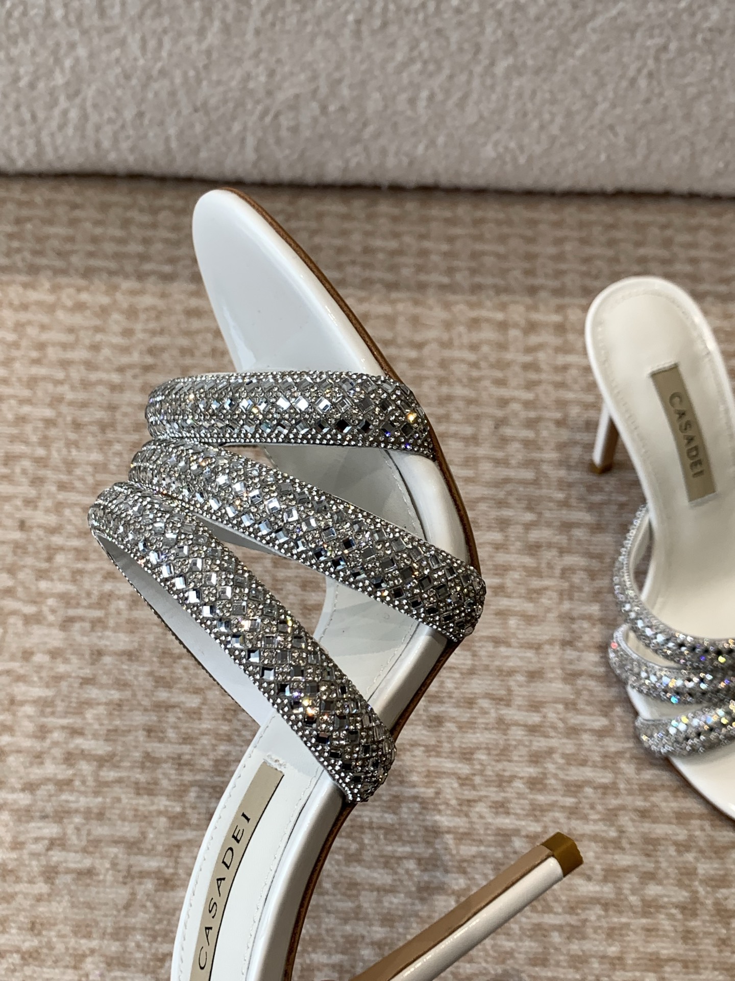Elegant CASADEI Water Drill Heels: Spring Collection, High Quality, Noble Choice - 图片 7