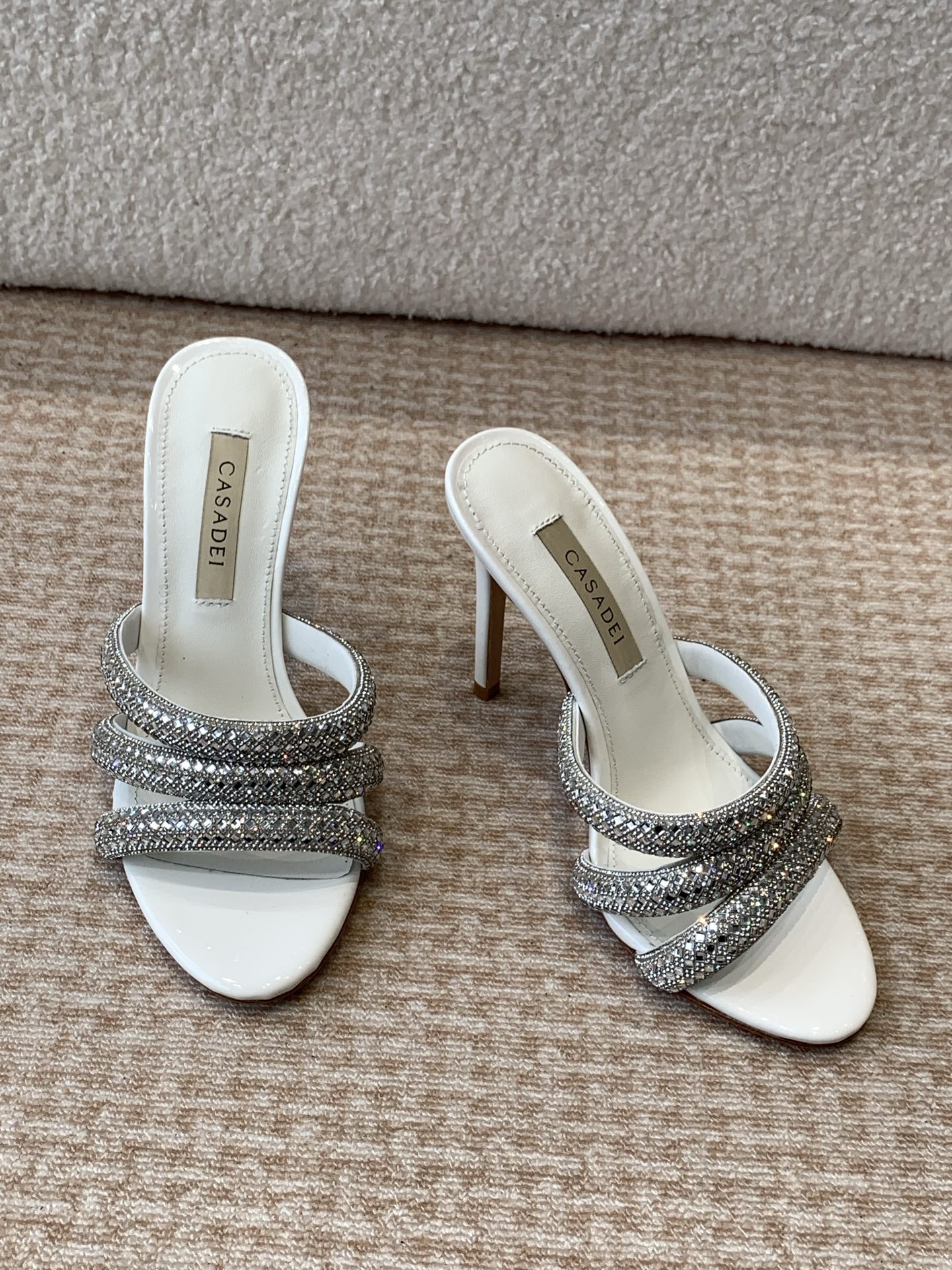 Elegant CASADEI Water Drill Heels: Spring Collection, High Quality, Noble Choice - 图片 2