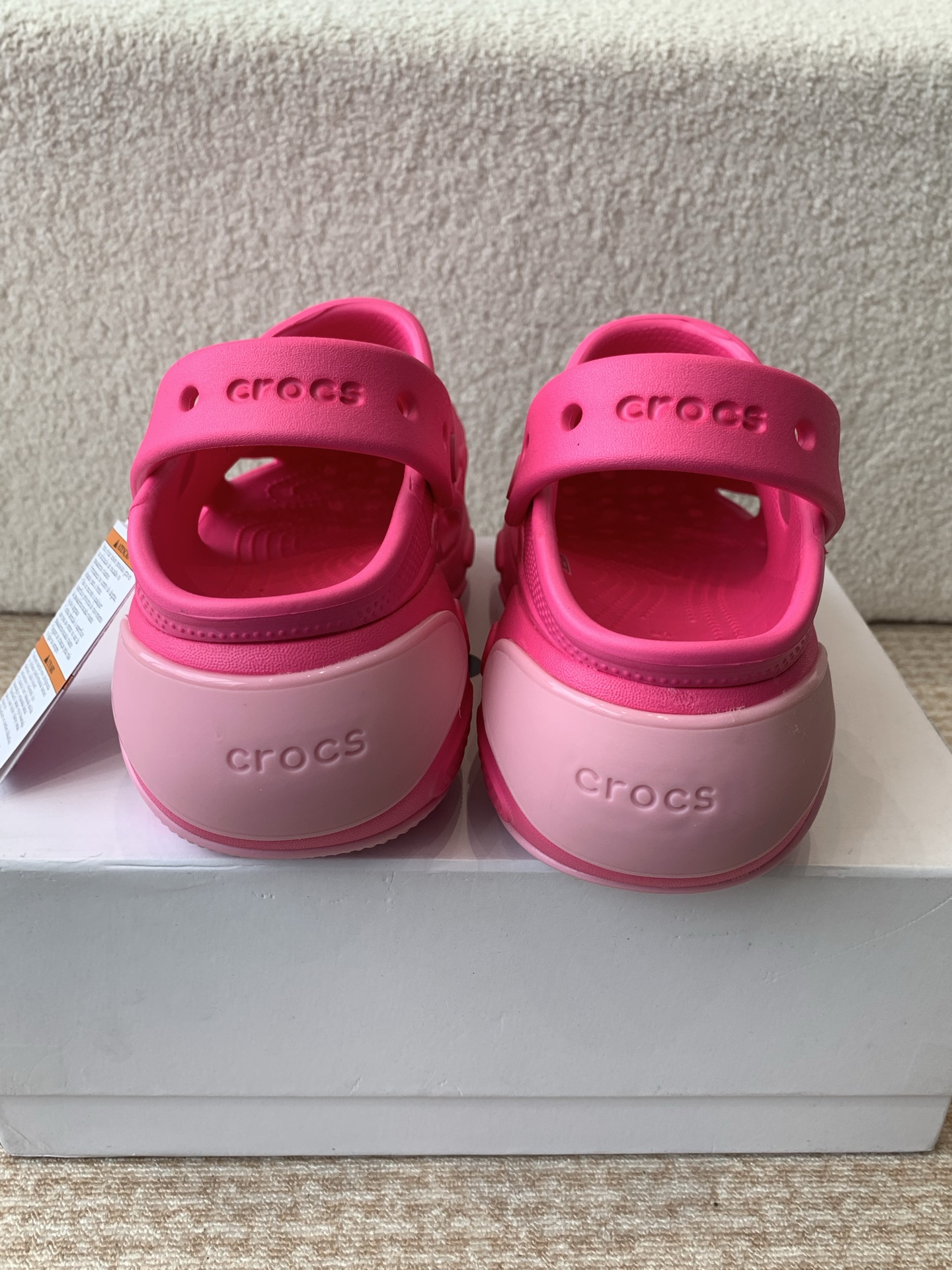 Crocs Classic Mega Crush Clog Sandal, Pink, Beach, Water, and Casual Wear 9 i1742284520512 8178 0 7
