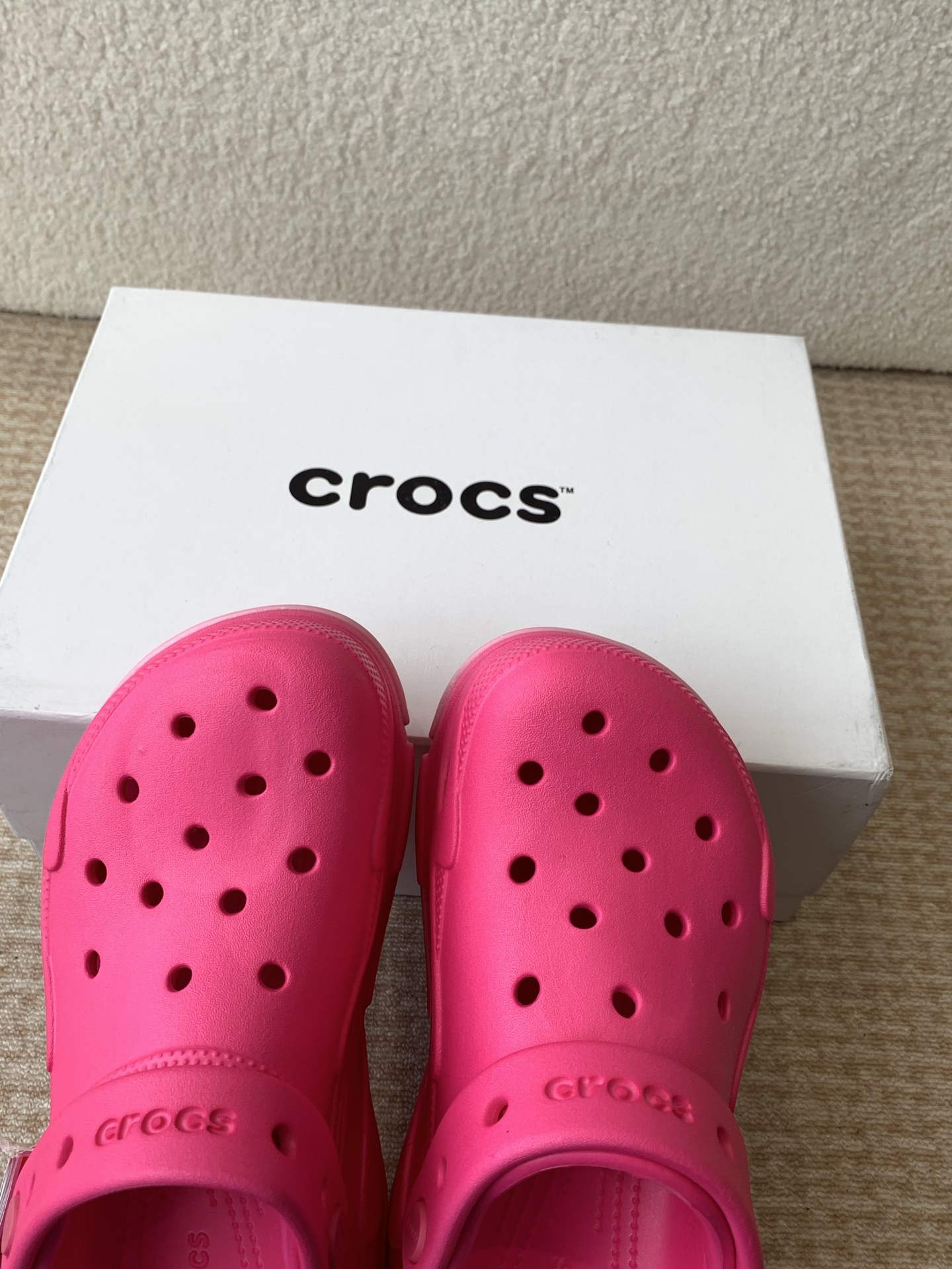 Crocs Classic Mega Crush Clog Sandal, Pink, Beach, Water, and Casual Wear 6 i1742284520576 2852 0 4