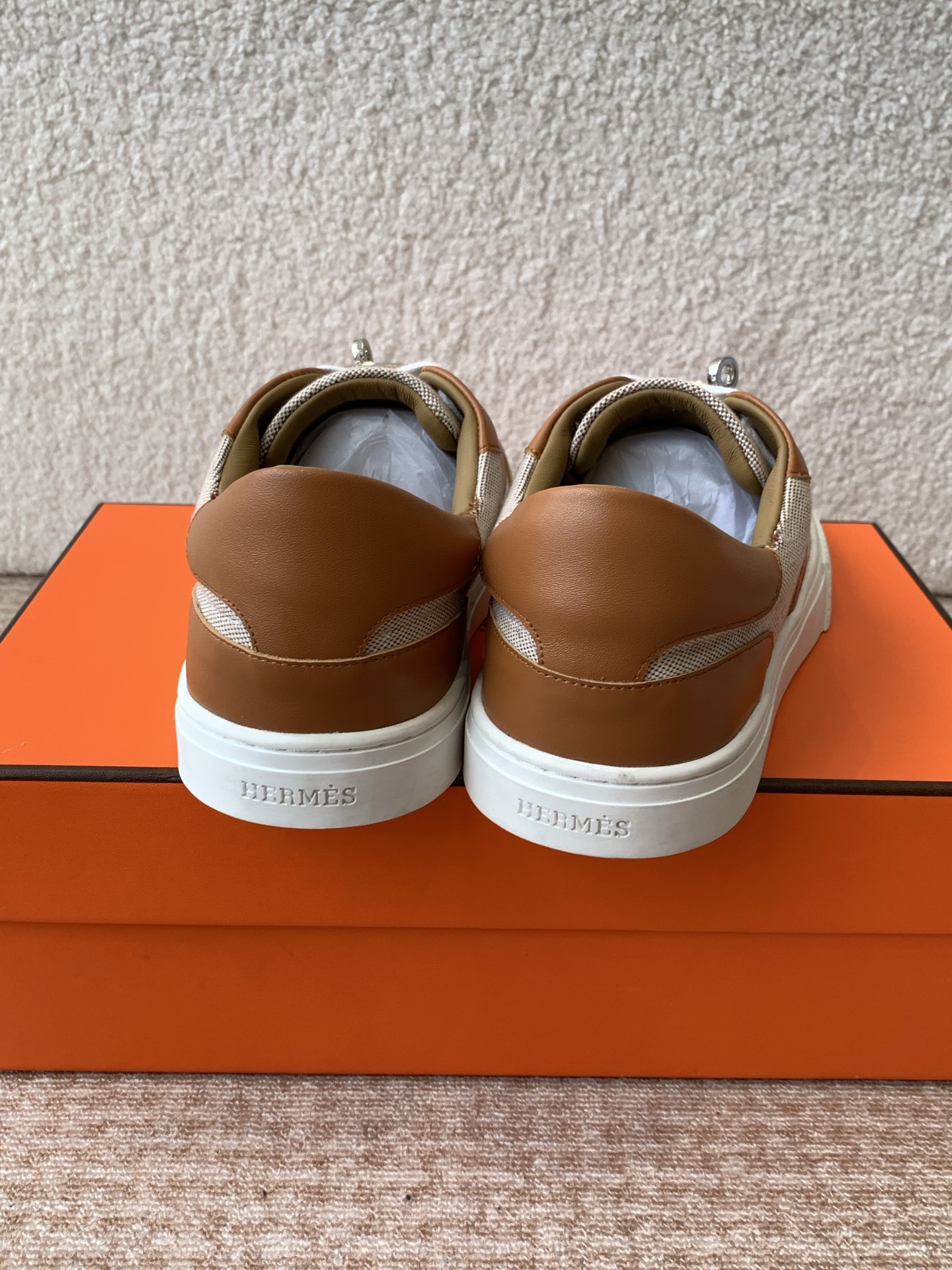 Hermes Kelly Buckle Sneakers, H-Lace Thick Sole Couple Sports Shoes 9 i1742287928680 1693 0 7