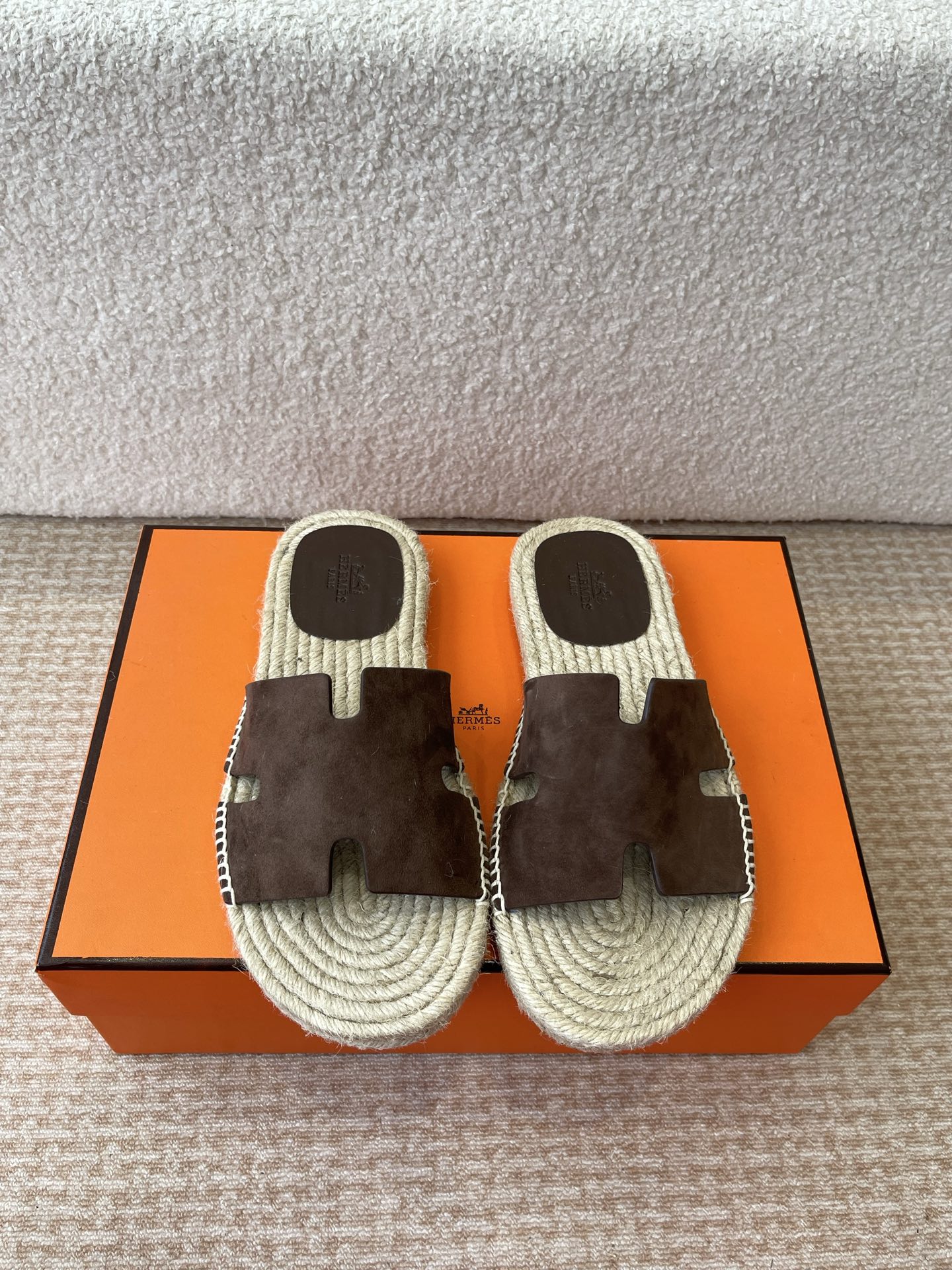 Hermès Hermes 25ss爱马仕春夏 款 男款H拖鞋