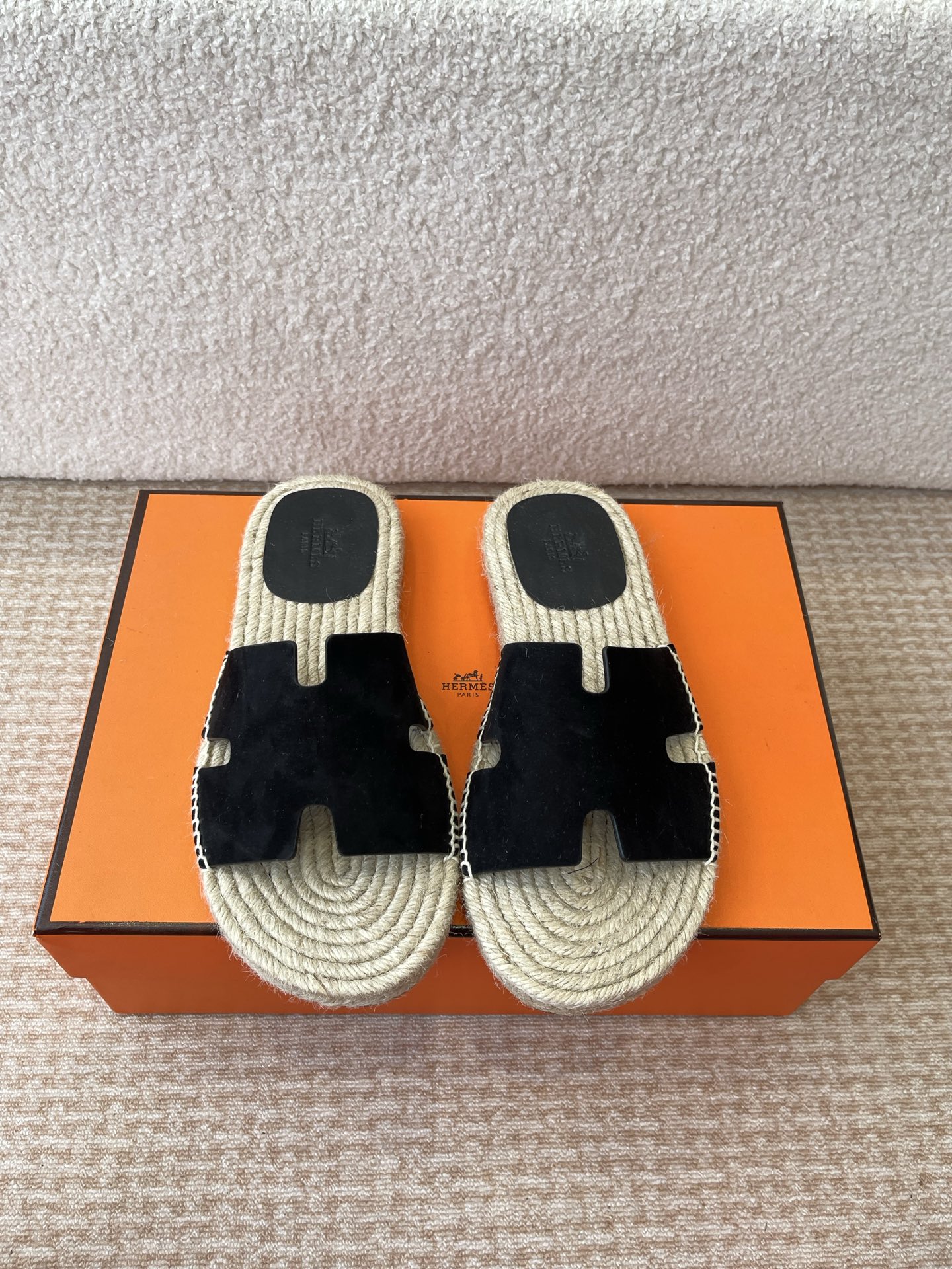 Hermès Hermes 25ss爱马仕春夏 款 男款H拖鞋