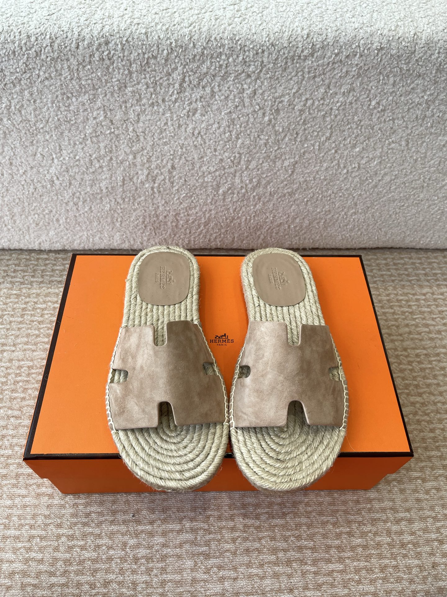 Hermès Hermes 25ss爱马仕春夏 款 男款H拖鞋