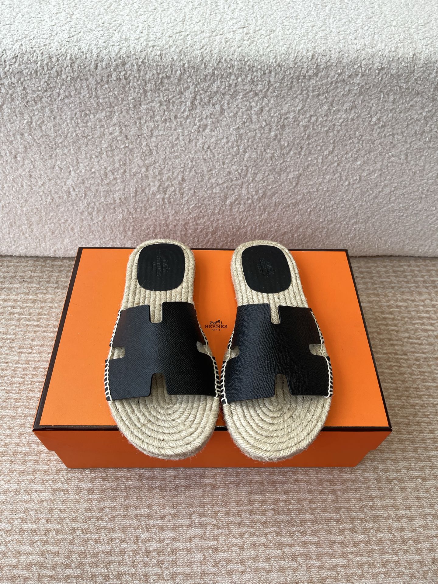 Hermès Hermes 25ss爱马仕春夏 款 男款H拖鞋