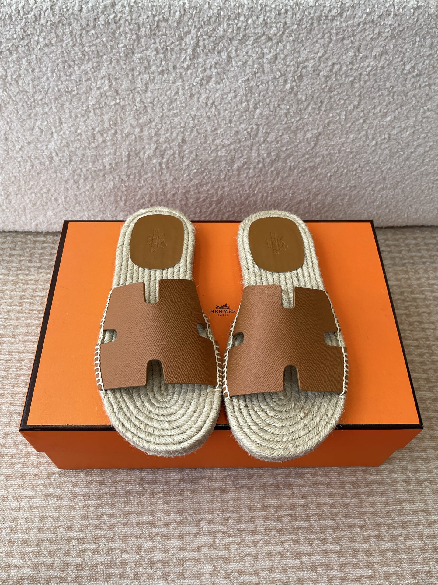 Hermès Hermes 25ss爱马仕春夏 款 男款H拖鞋