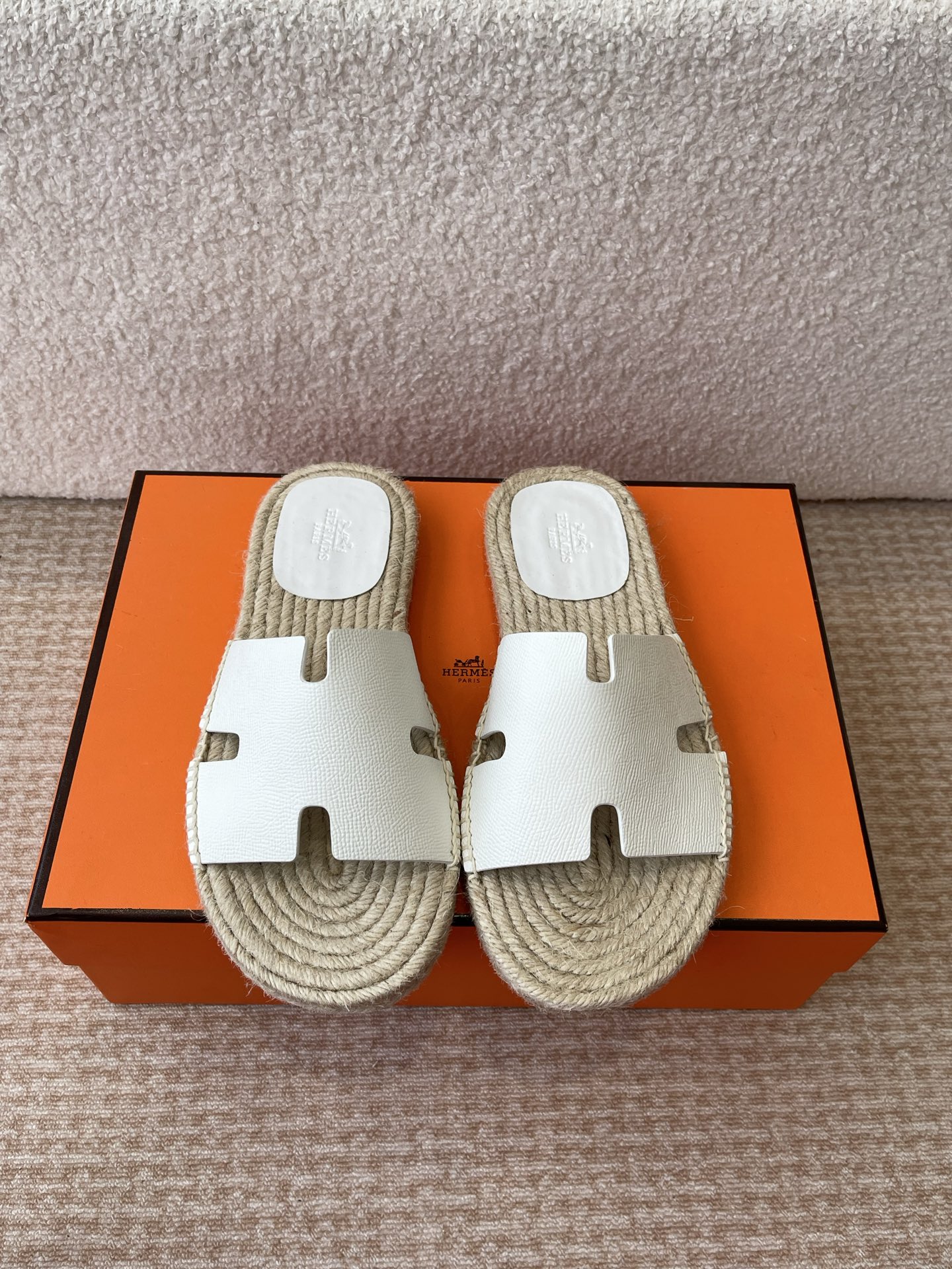 Hermès Hermes 25ss爱马仕春夏 款 男款H拖鞋