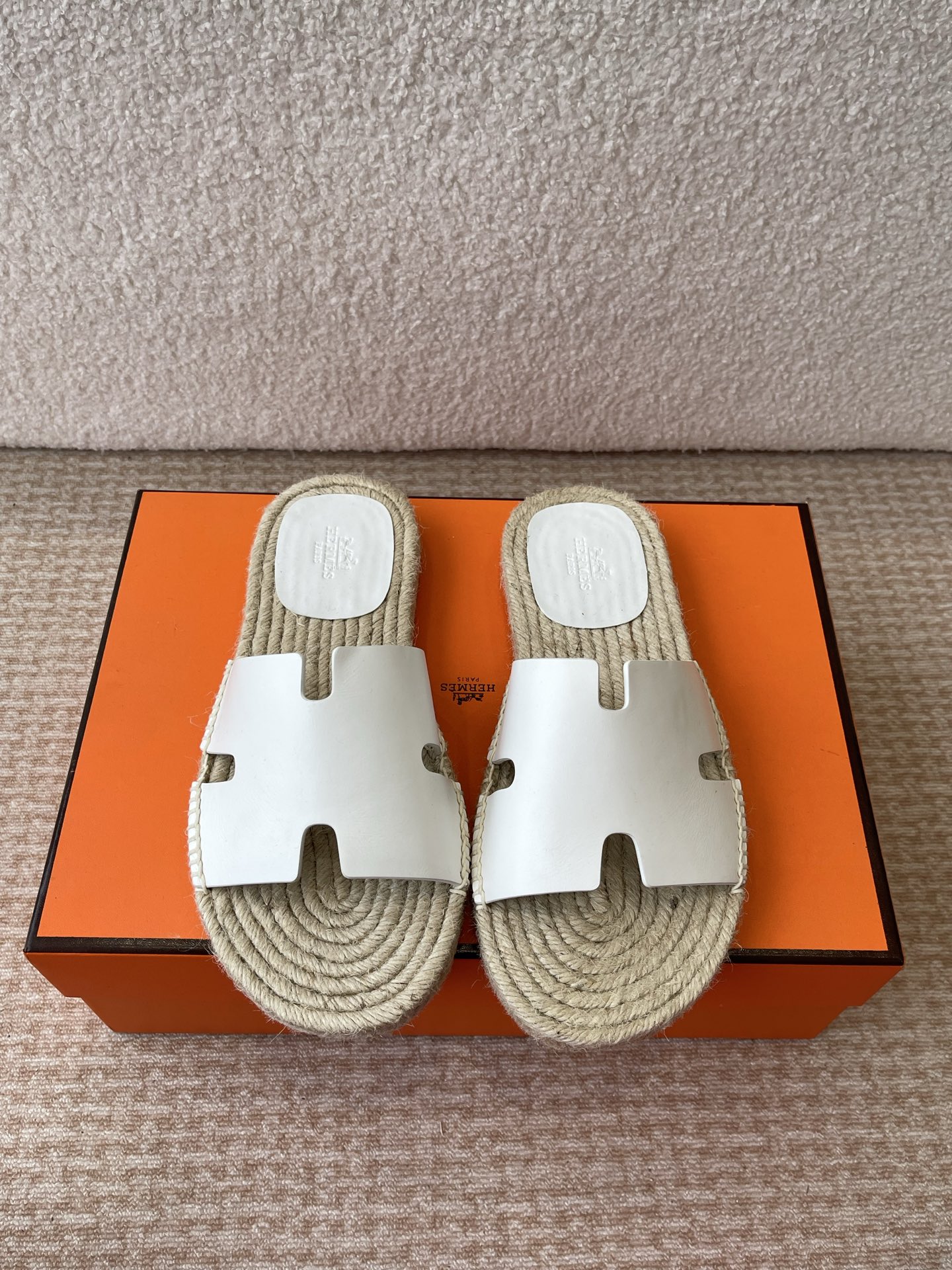 Hermès Hermes 25ss爱马仕春夏 款 男款H拖鞋