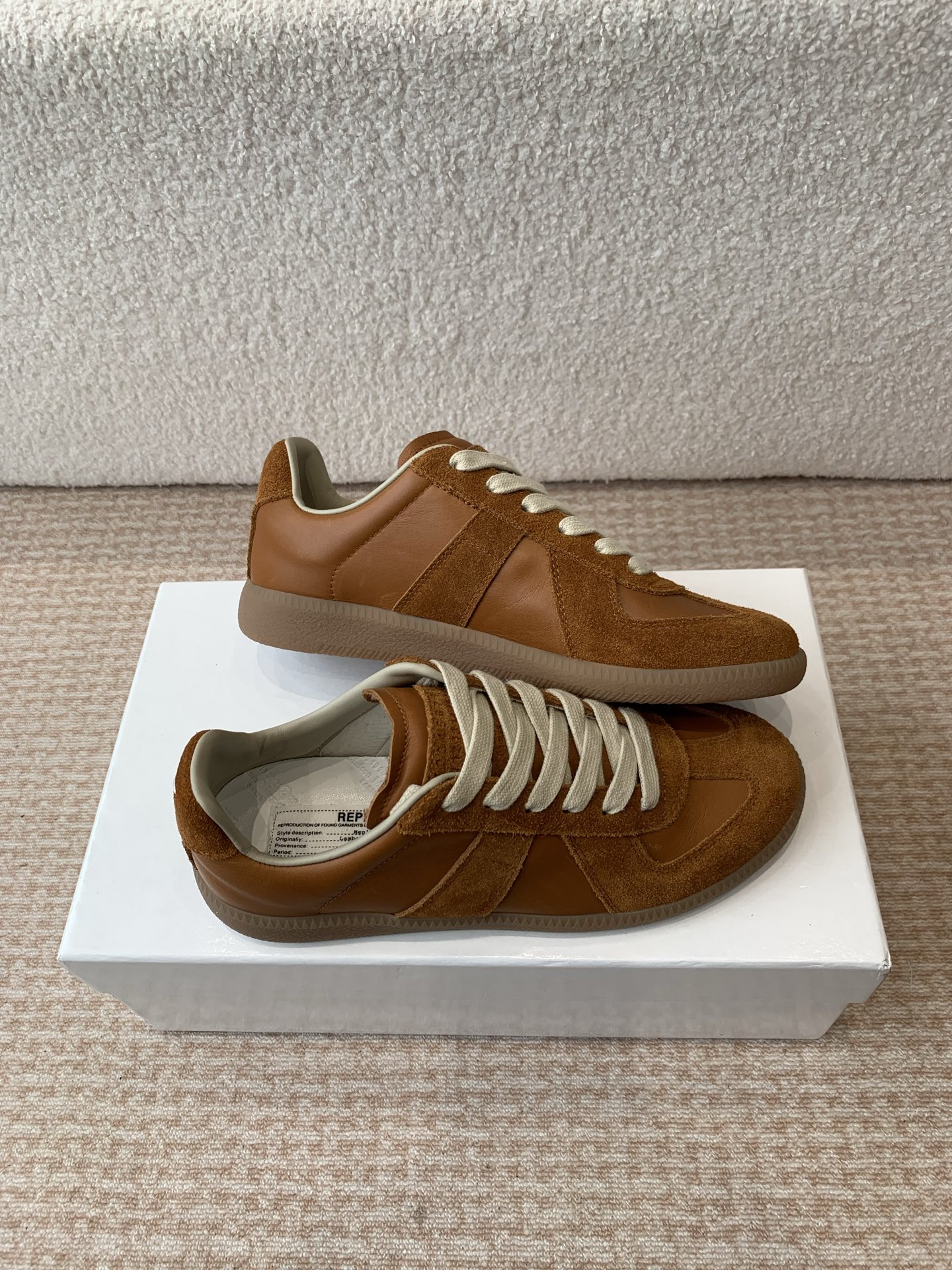 P280MaisonMargiela MM6 Margiela Parejas modelos Inkjet graffiti Lienzo zapatos de entrenamiento alem